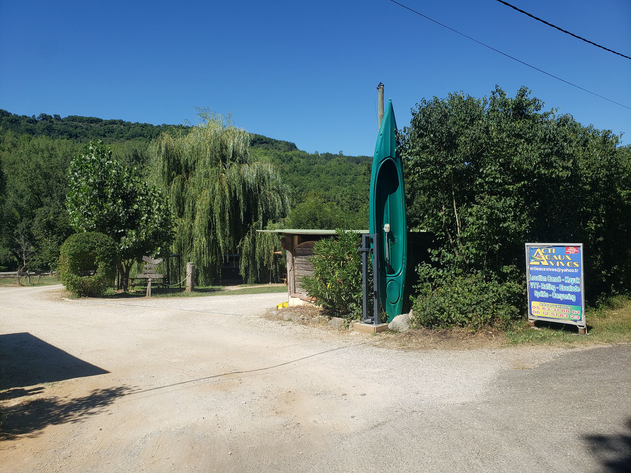 Location Canoë kayak VTT Acti Eaux Vives à Saint Antonin Noble Val