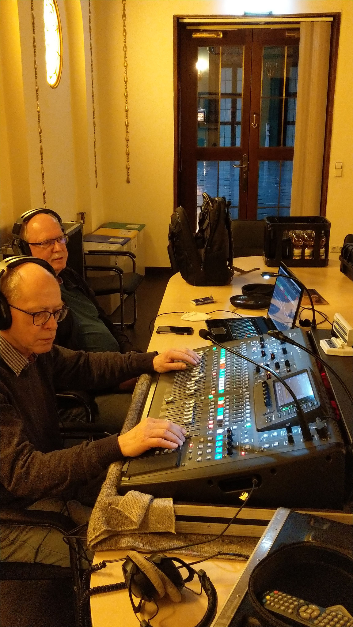 Werner Grabinger and colleague responsible for the recording!