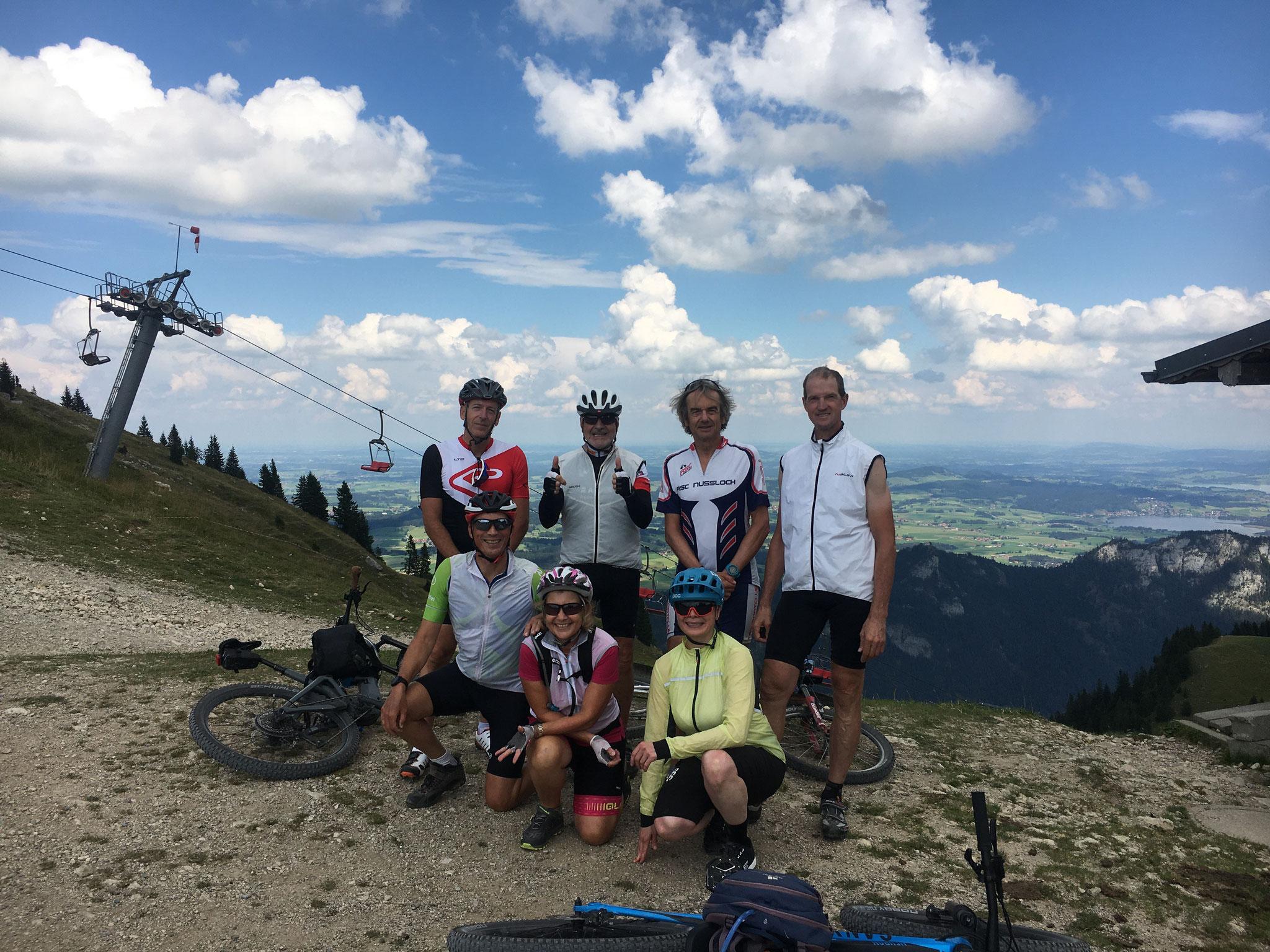 August 2022 - MTB auf den Breitenstein beim RSC Tannheimer Tal Event