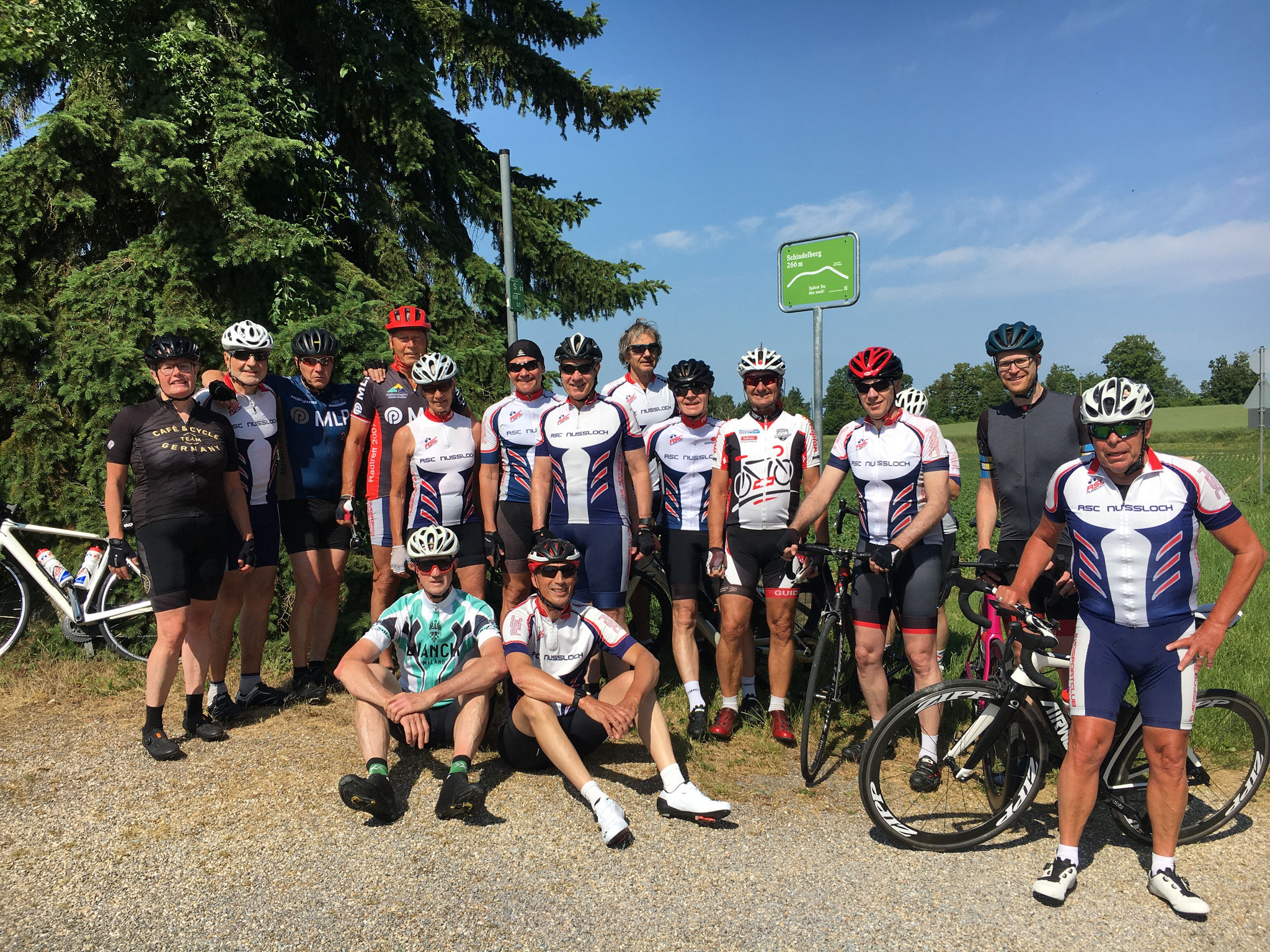 Juni 2023 - RSC Sonntagsausfahrt mit 17 Radlern