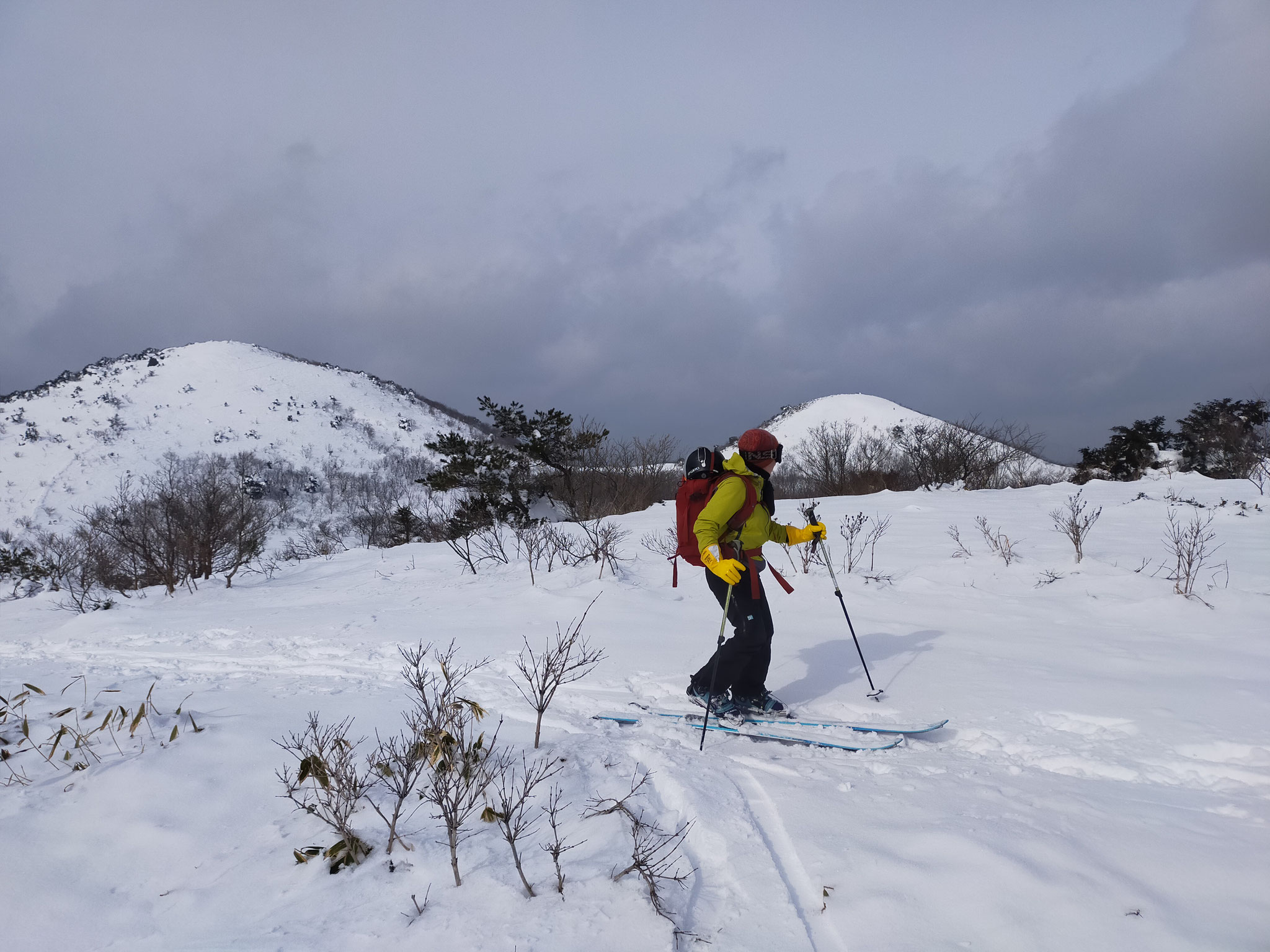 比婆山の雪
