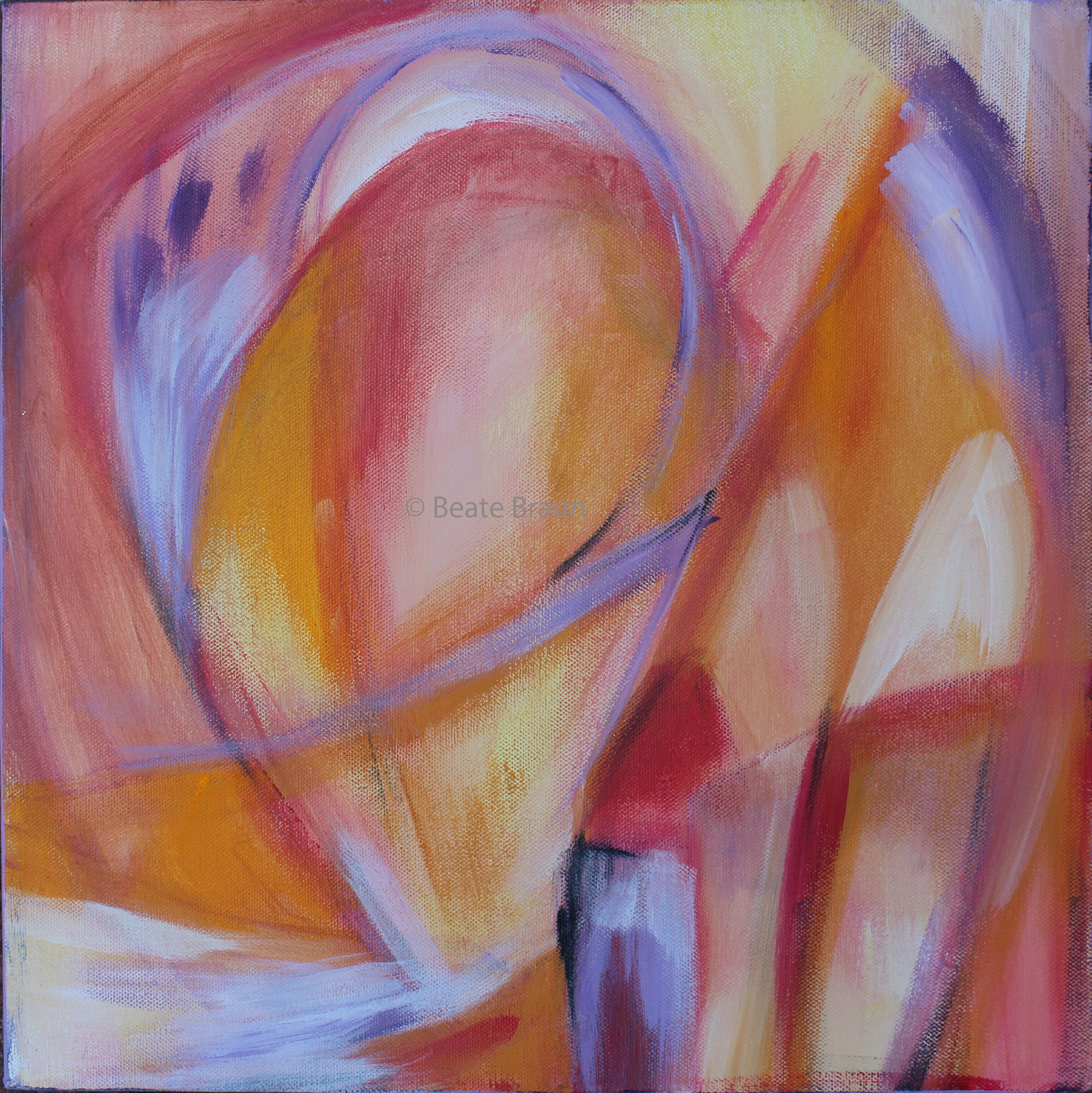 Zu Hause | 40 x 40 cm | Acryl auf Leinwand | 2002