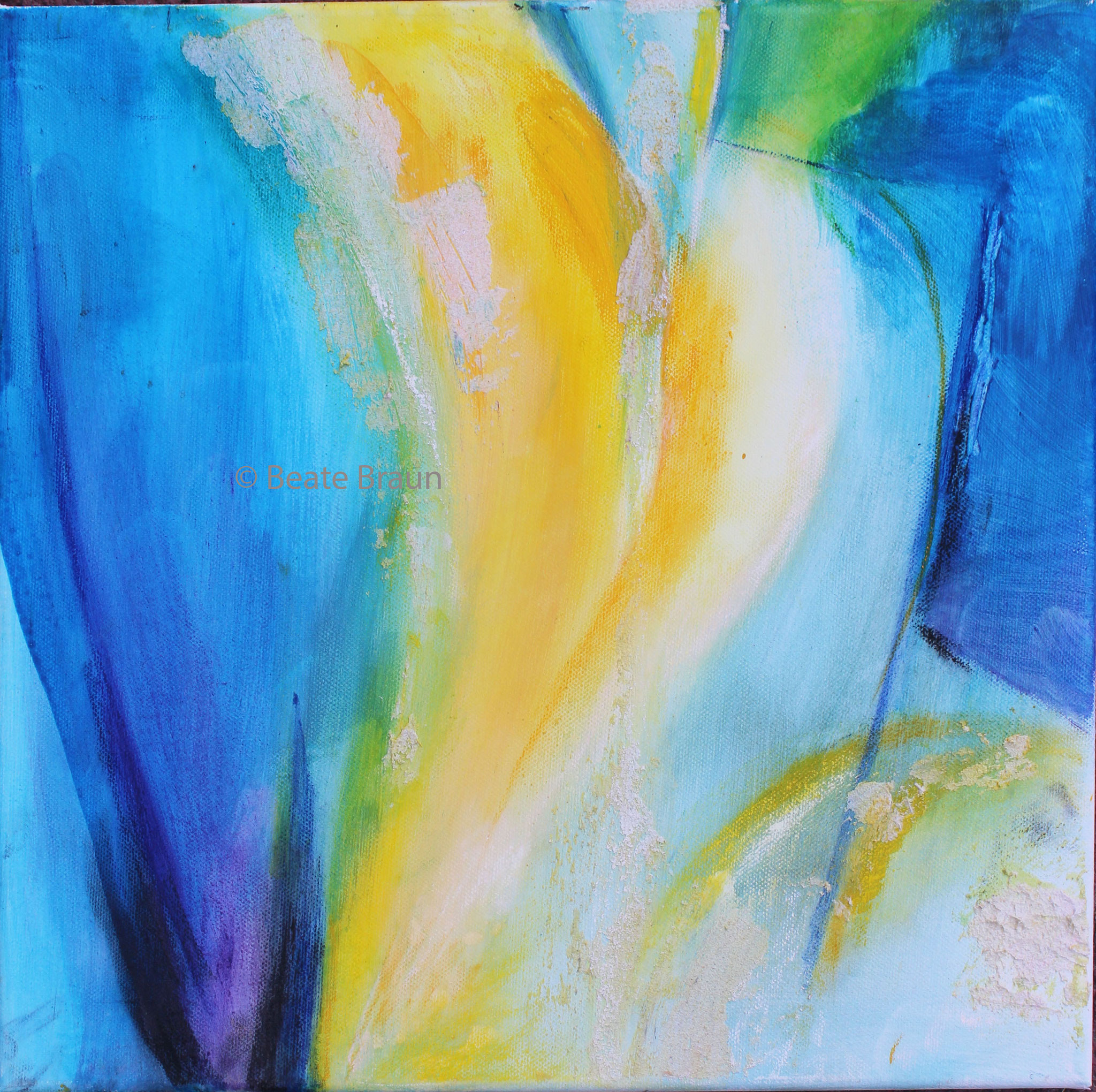 Die Suche geht weiter | 40 x 40 | Acryl auf Leinwand | 2013