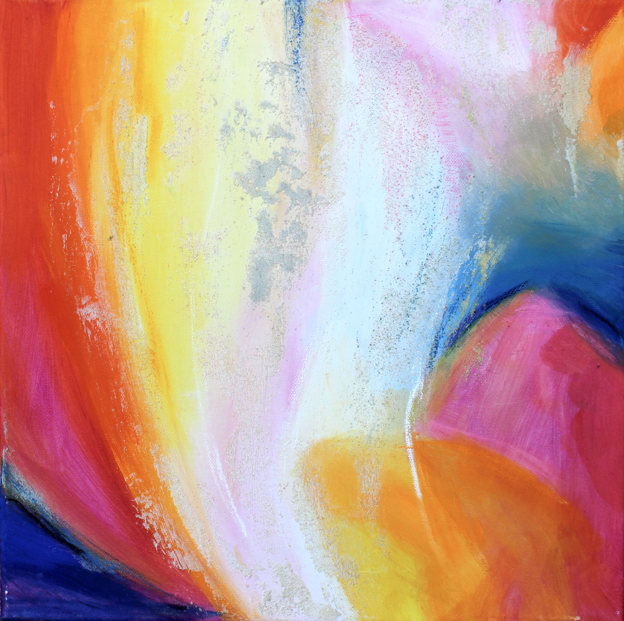 Farbleuchten | 60 x 60 cm | Mischtechnik auf Leinwand | 2004