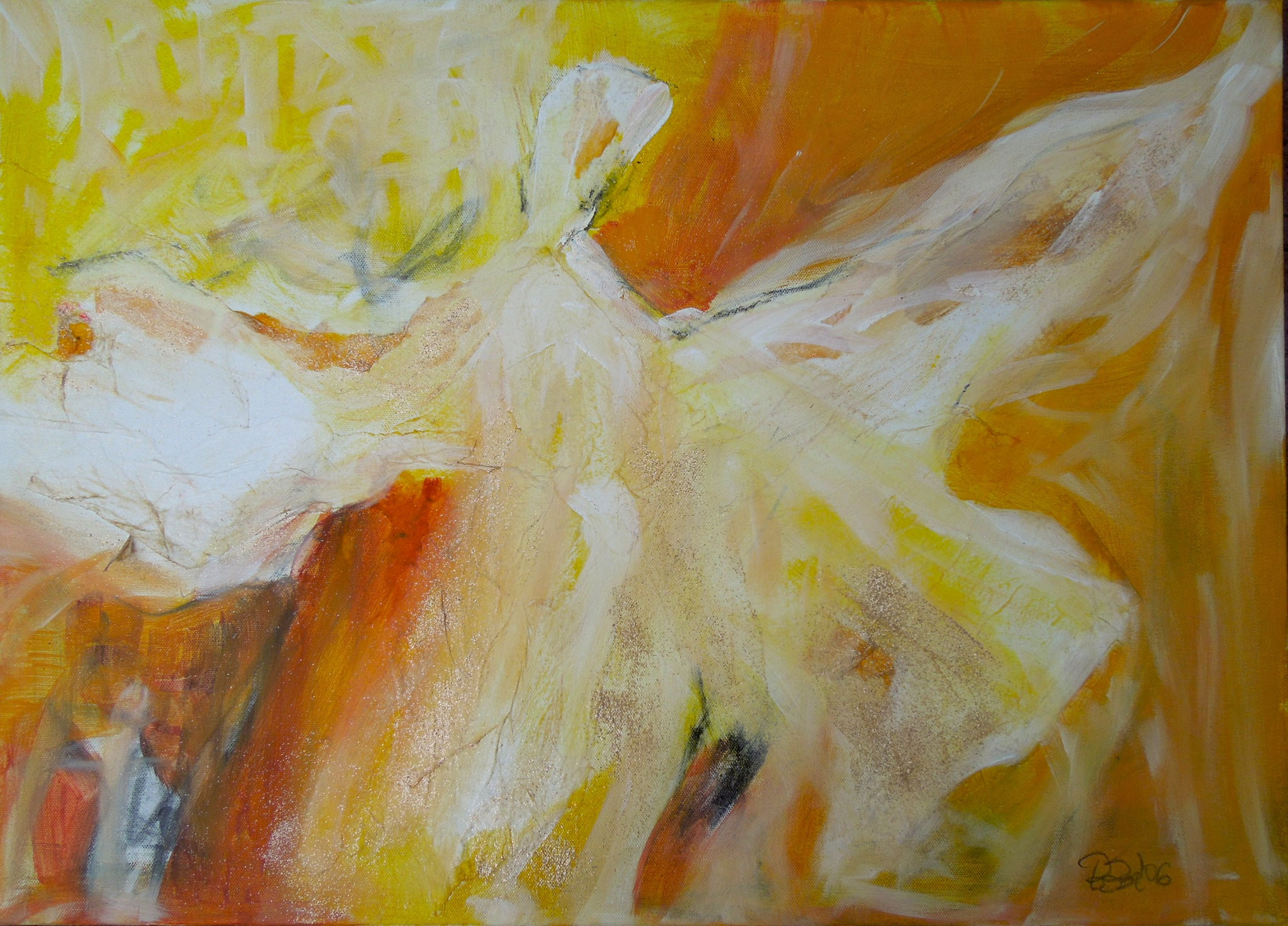 In allen Foermen | 60 x 80 cm | Mischtechnik auf Leinwand | 2012