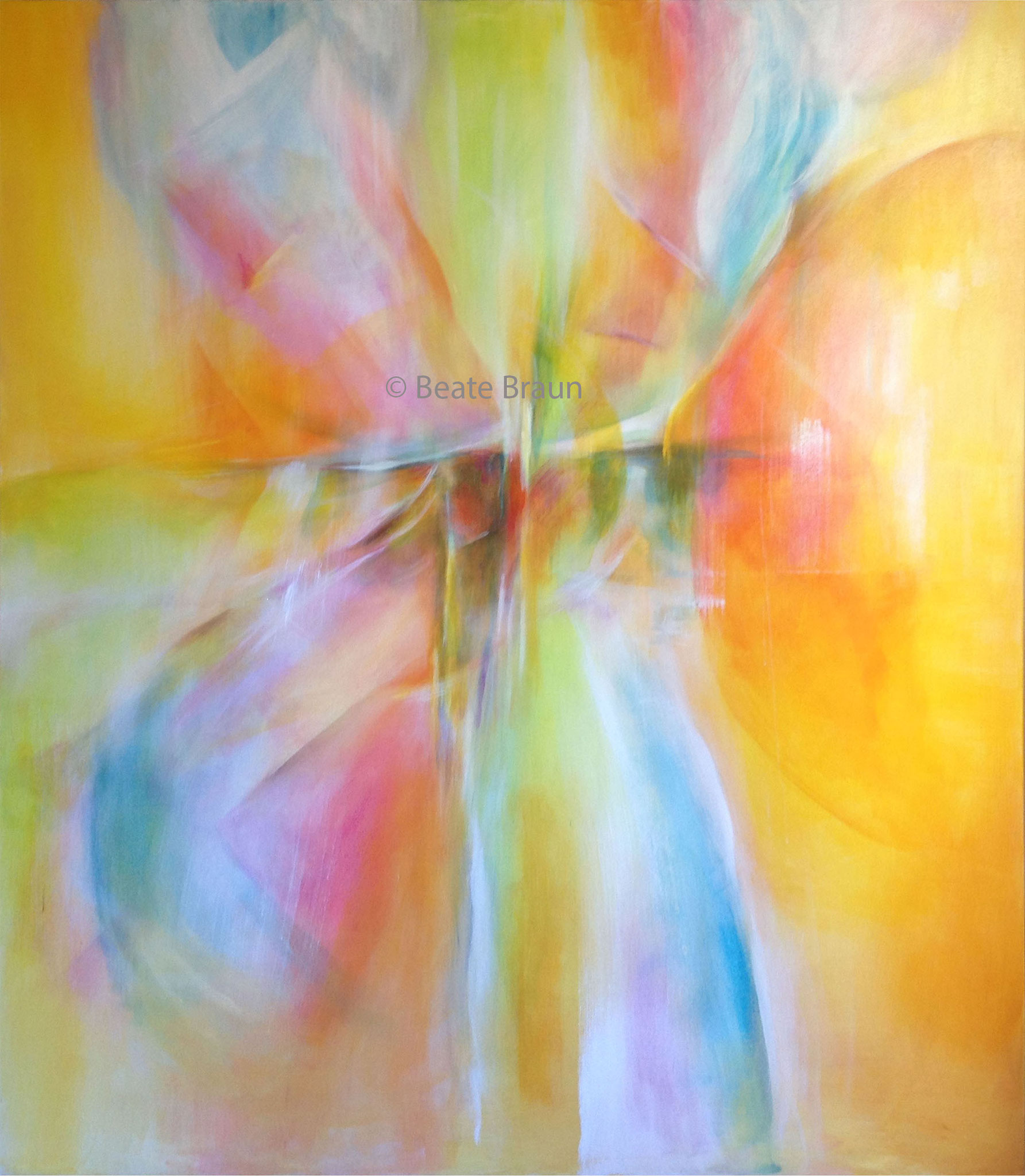 Große Symphonie  | 160 x 200 cm | Acryl auf Leinwand | 2017  SOLD