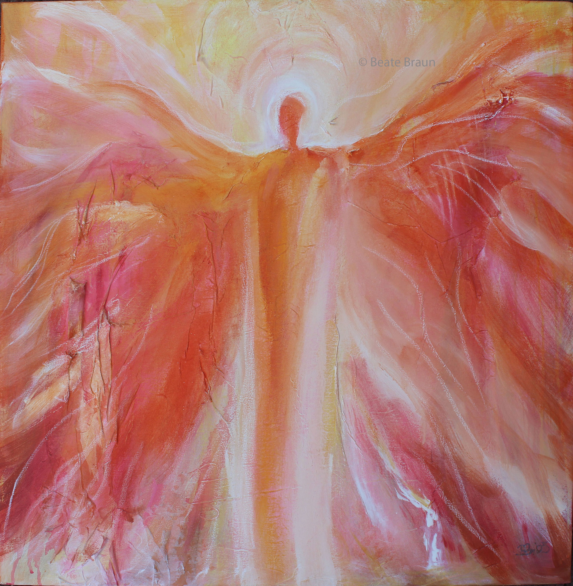 Heil-Engel | 100 x 100 cm | Acryl auf Leinwand | 2017