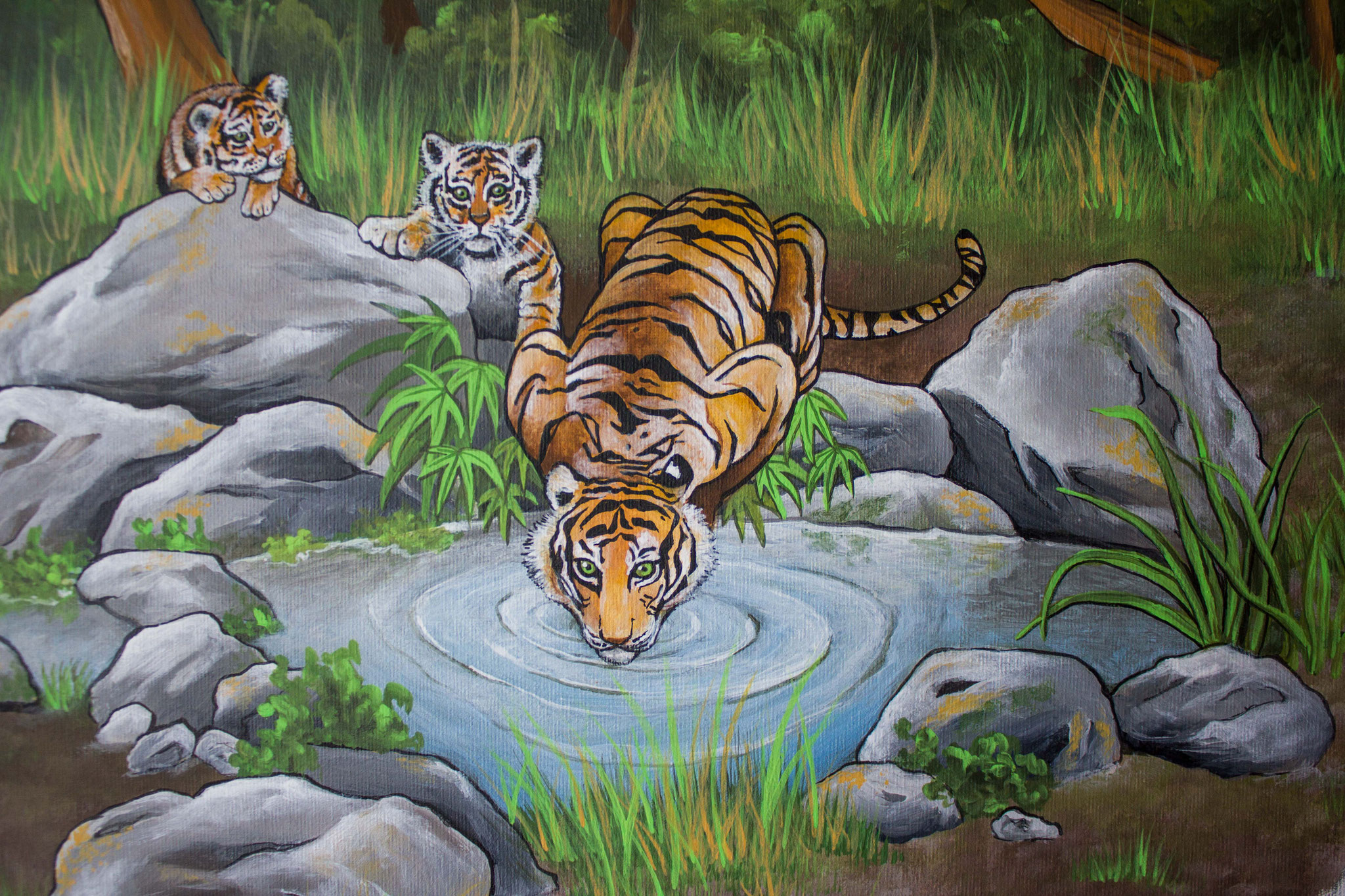 6 Tiger Jungle Invaders Alice Asnaghi Paintings And Photos