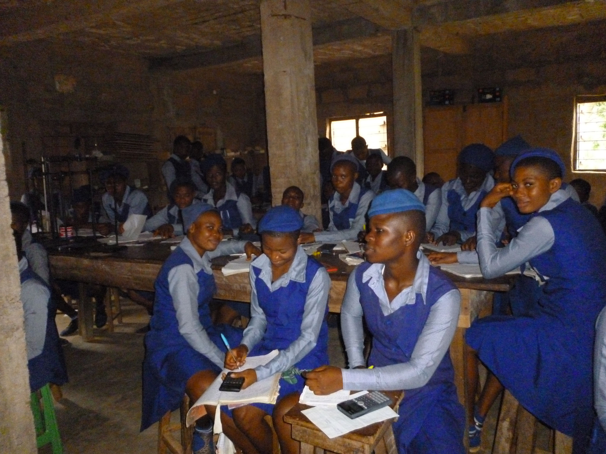 Eine Klasse der Secondary School