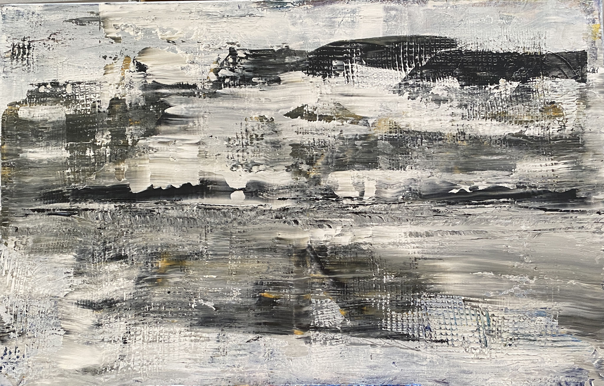 A day at the beach, 1.2 x 1m 