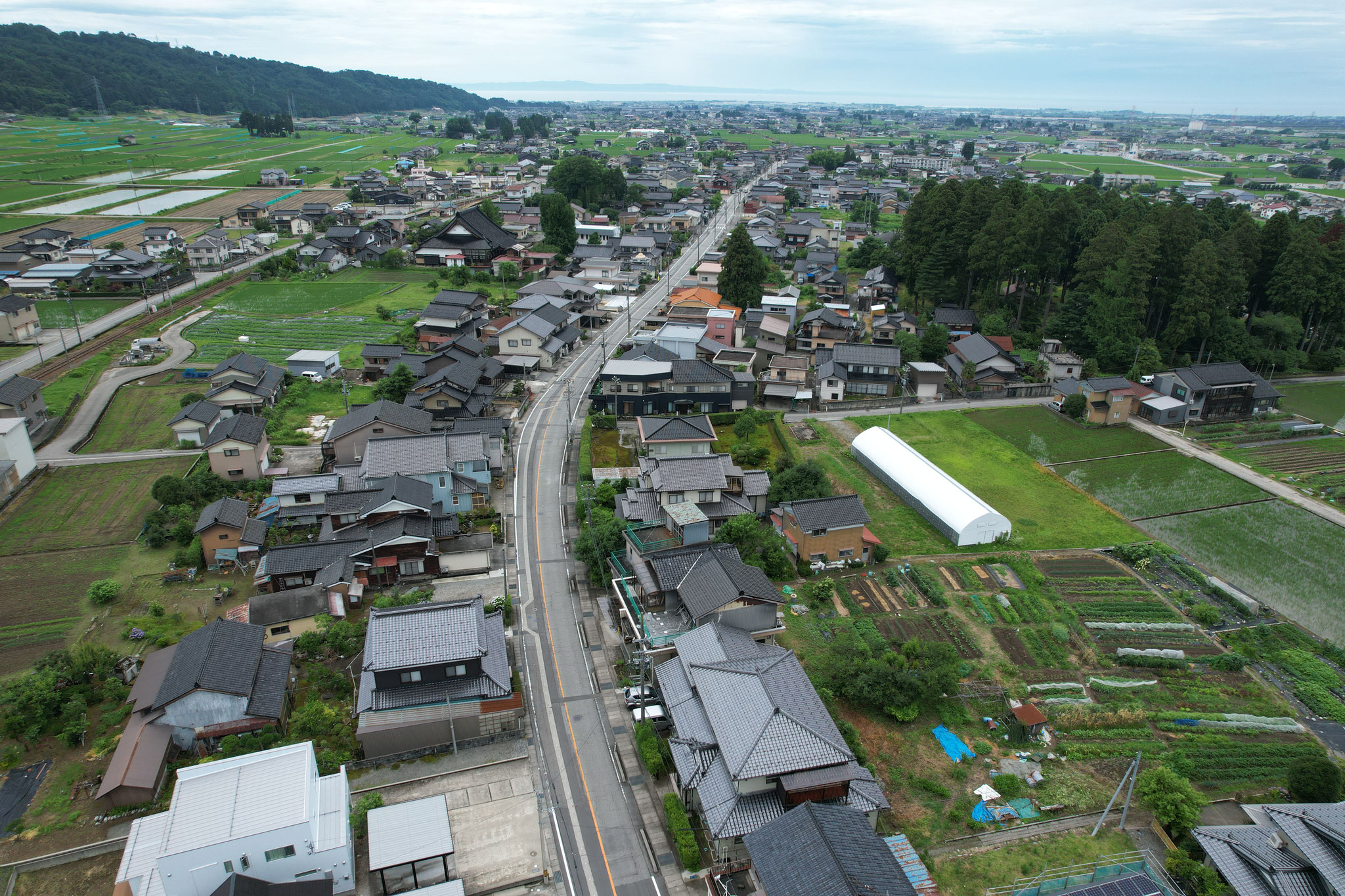 1.着手前(起点より望む)
