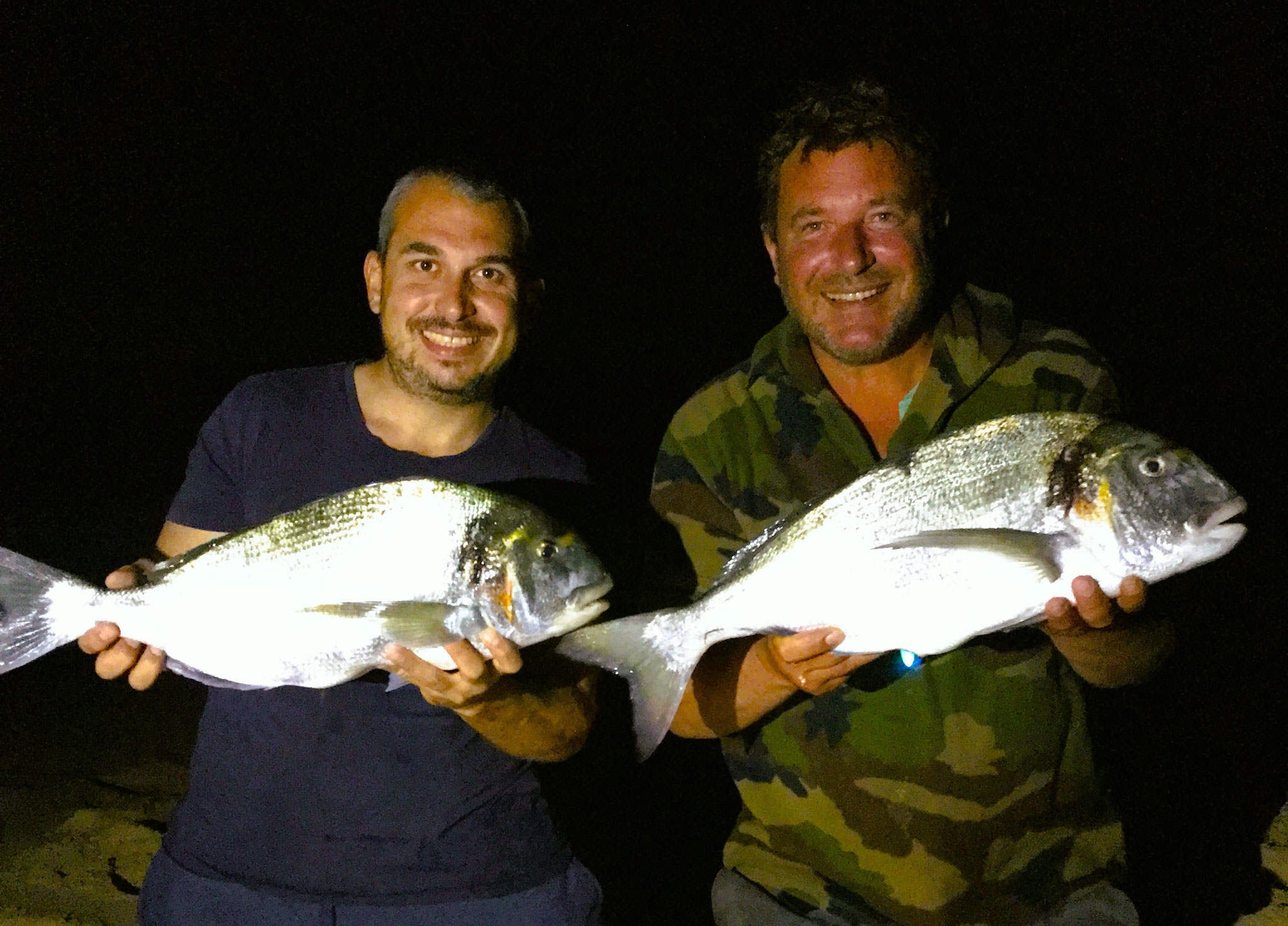 surfcasting nuit Bassin Arcachon