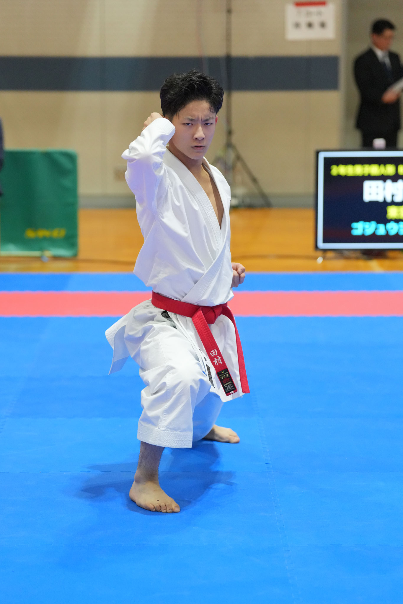 田村 律 選手（聖基館）