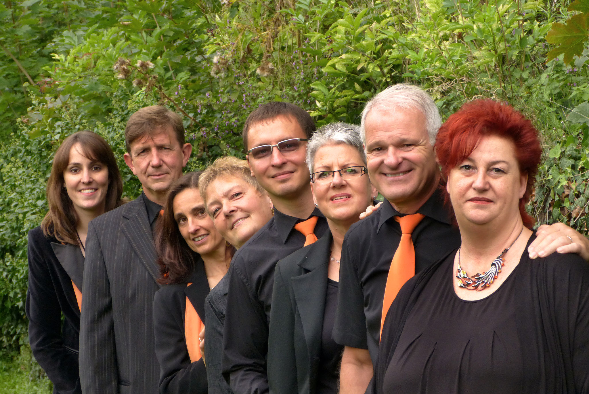 2014: Lahnstein, Martinsschloss, vor der Serenade mit dem Männerchor "Frohsinn". Fotos: Rainer Lindner