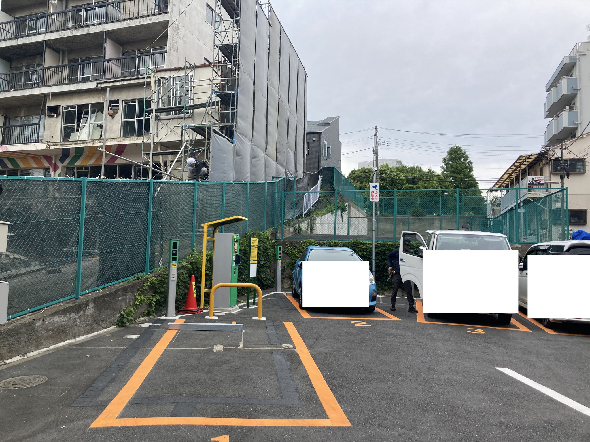 戸越幼稚園も計画道路にかかるため解体工事がすすめられている