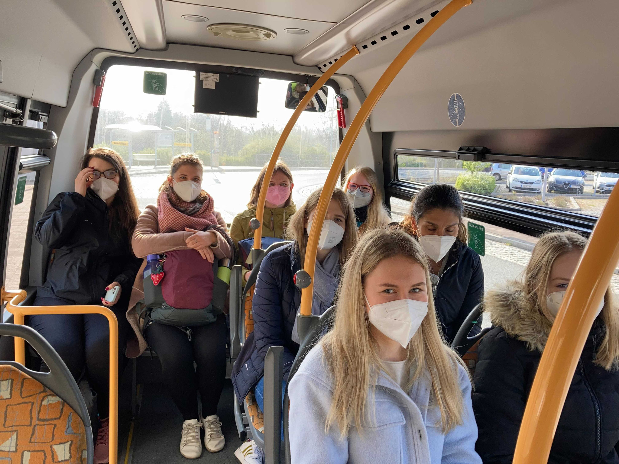 Busfahrt nach Mügeln