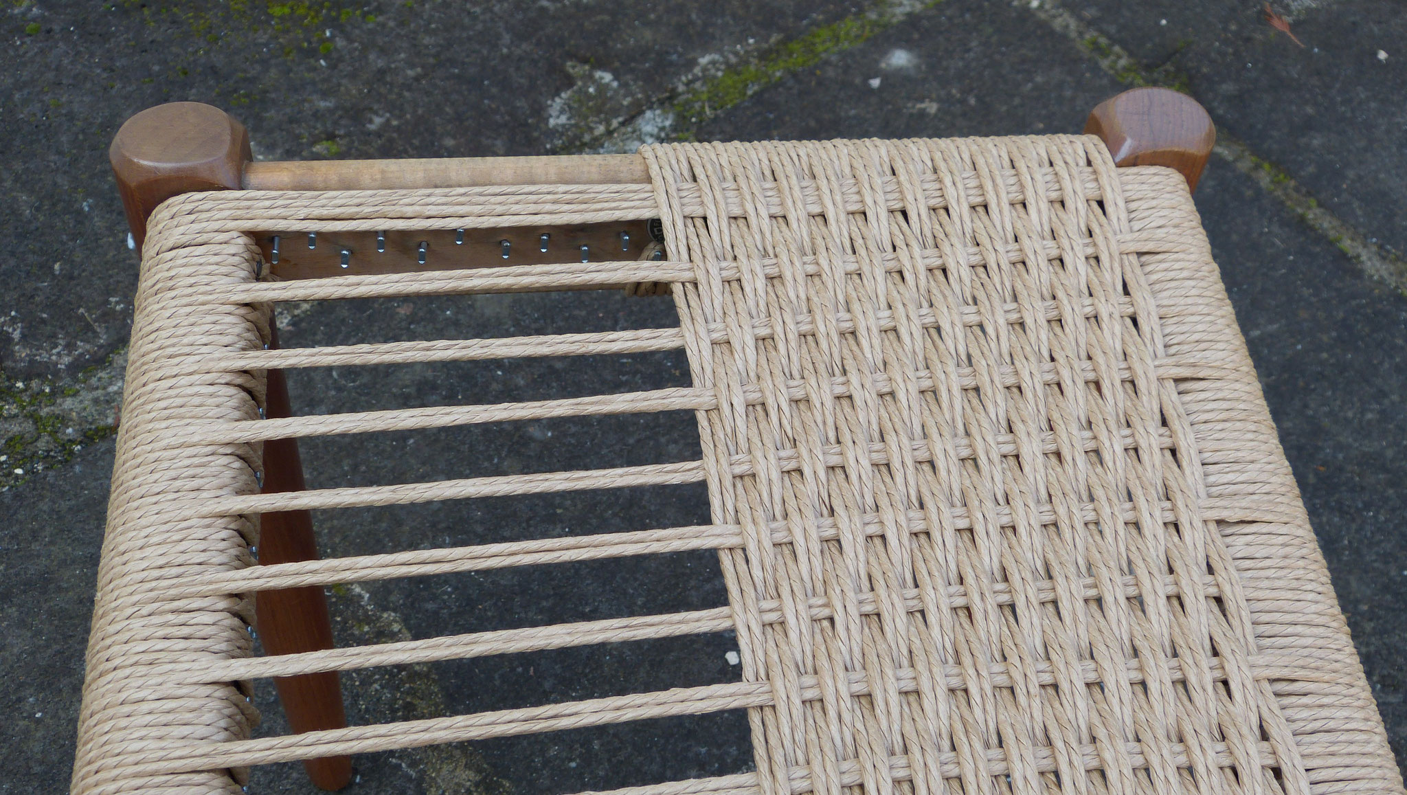 Weft for danish cord weaving.
