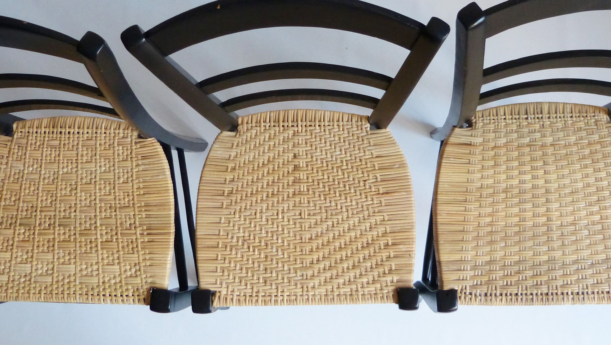 Binder cane weaving