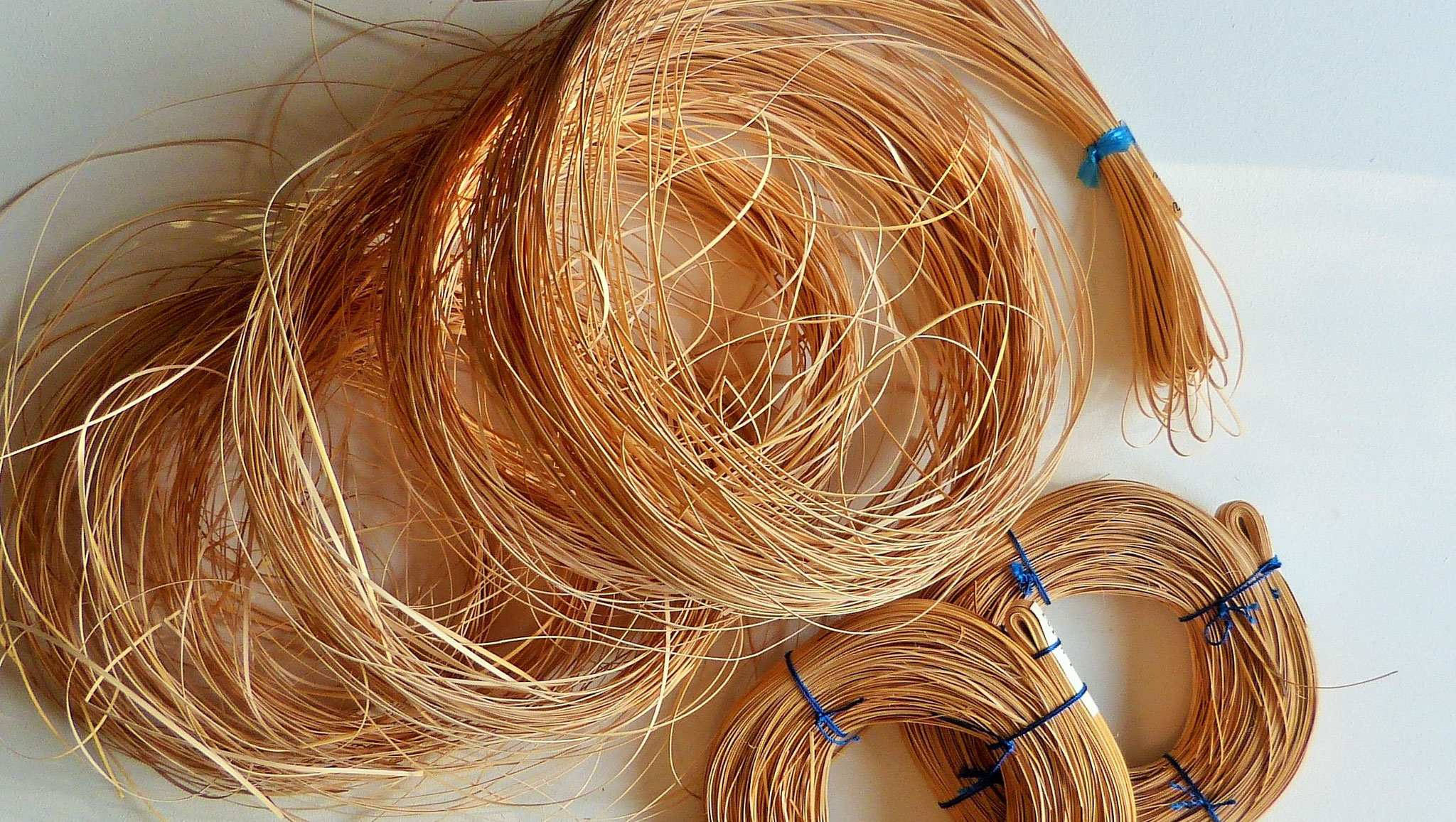 Canne pour cannage traditionnel six brins
