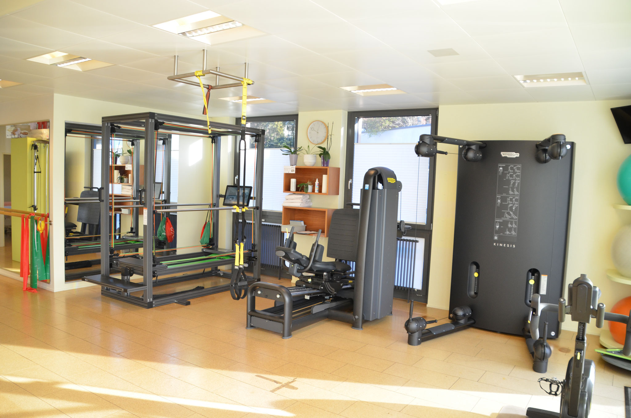 Trainingsraum, Senso Pro und Legg Press