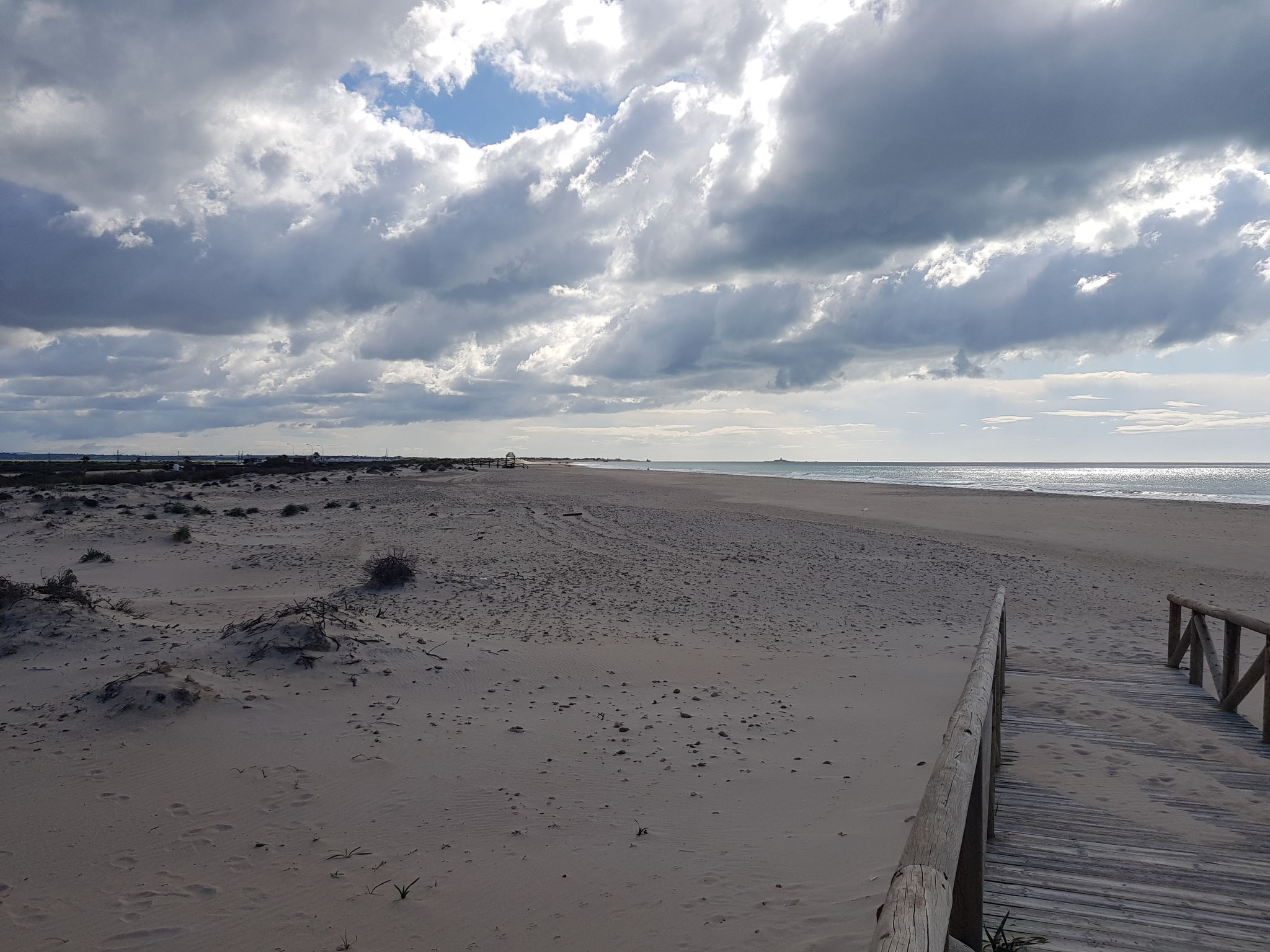 am Strand von San Fernando