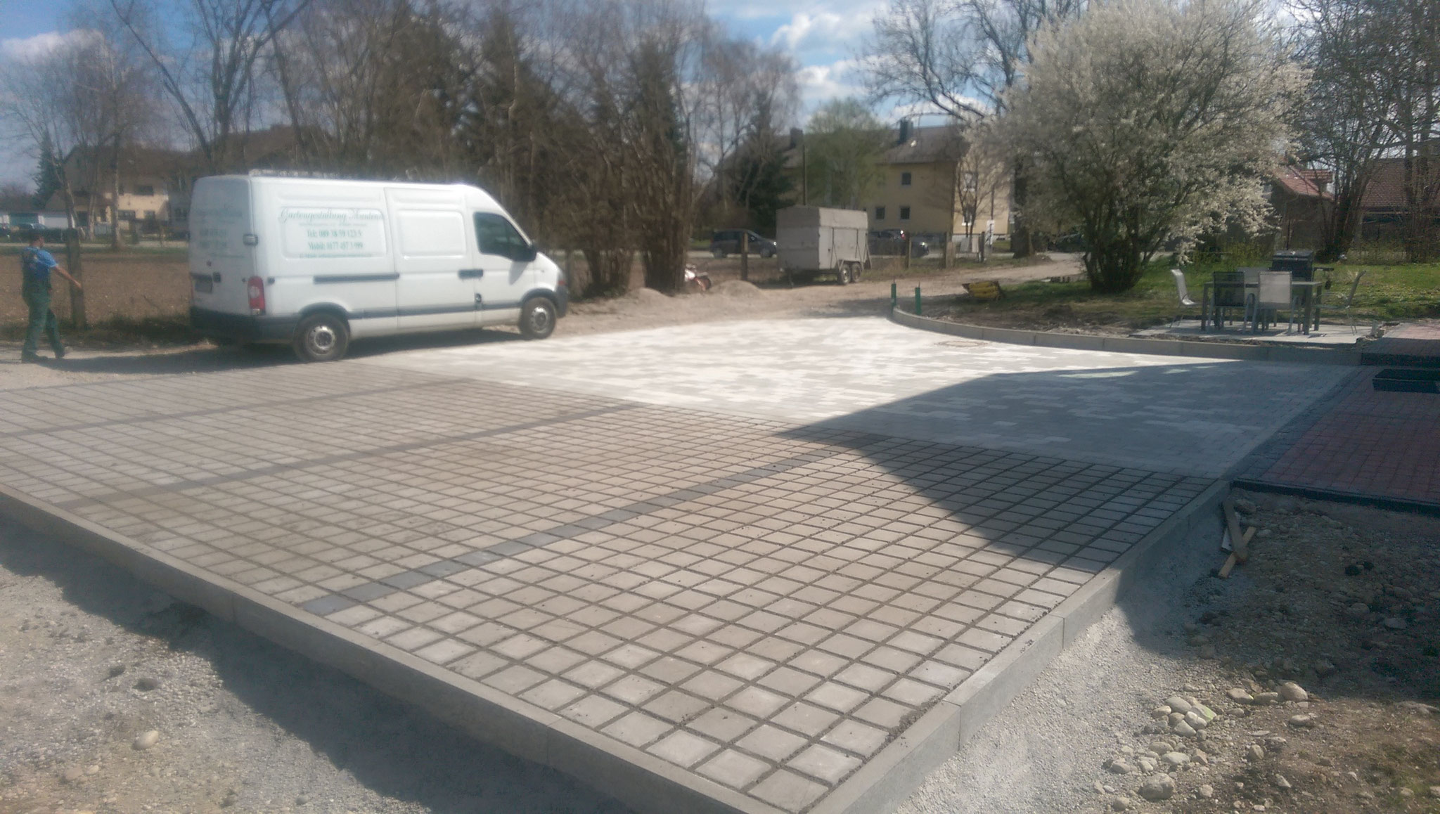 Mauern, Wege und Terrassen - mit Naturstein, Granitstein, Betonstein