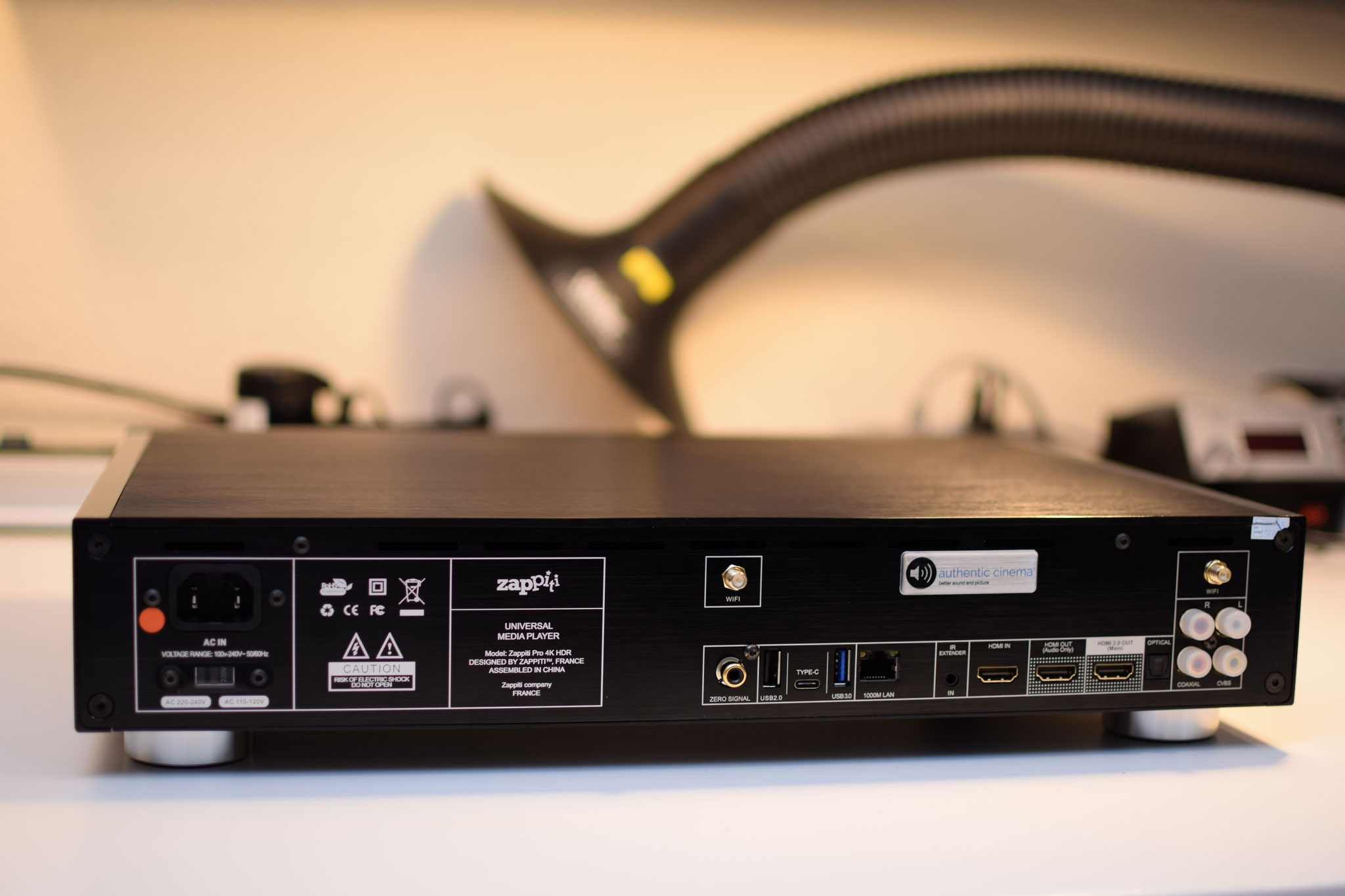 Zappiti Pro 4K HDR authentic cinema