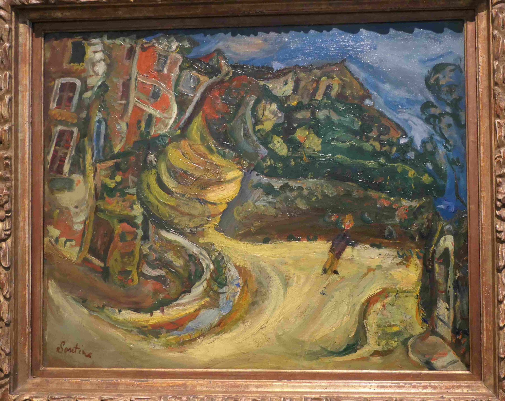 Chaim Soutine, Die Strasse, 1923-24, Staatliche Museen zu Berlin, Nationalgalerie