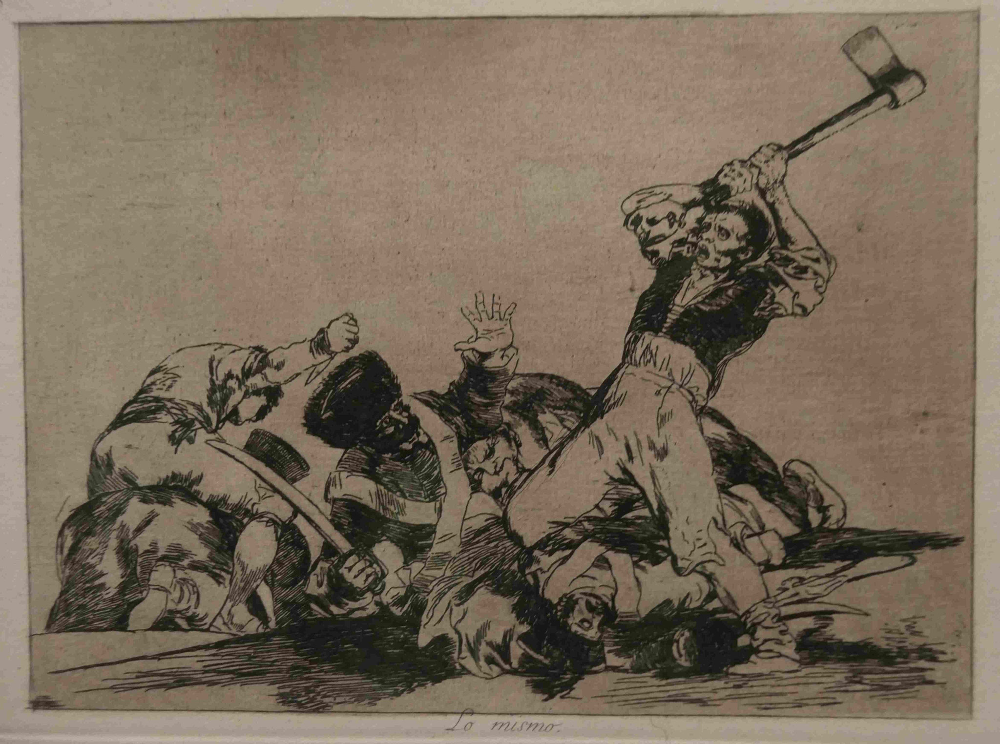 Francesco de Goya, Radierung mit Aquatinta, The Scharf Collection