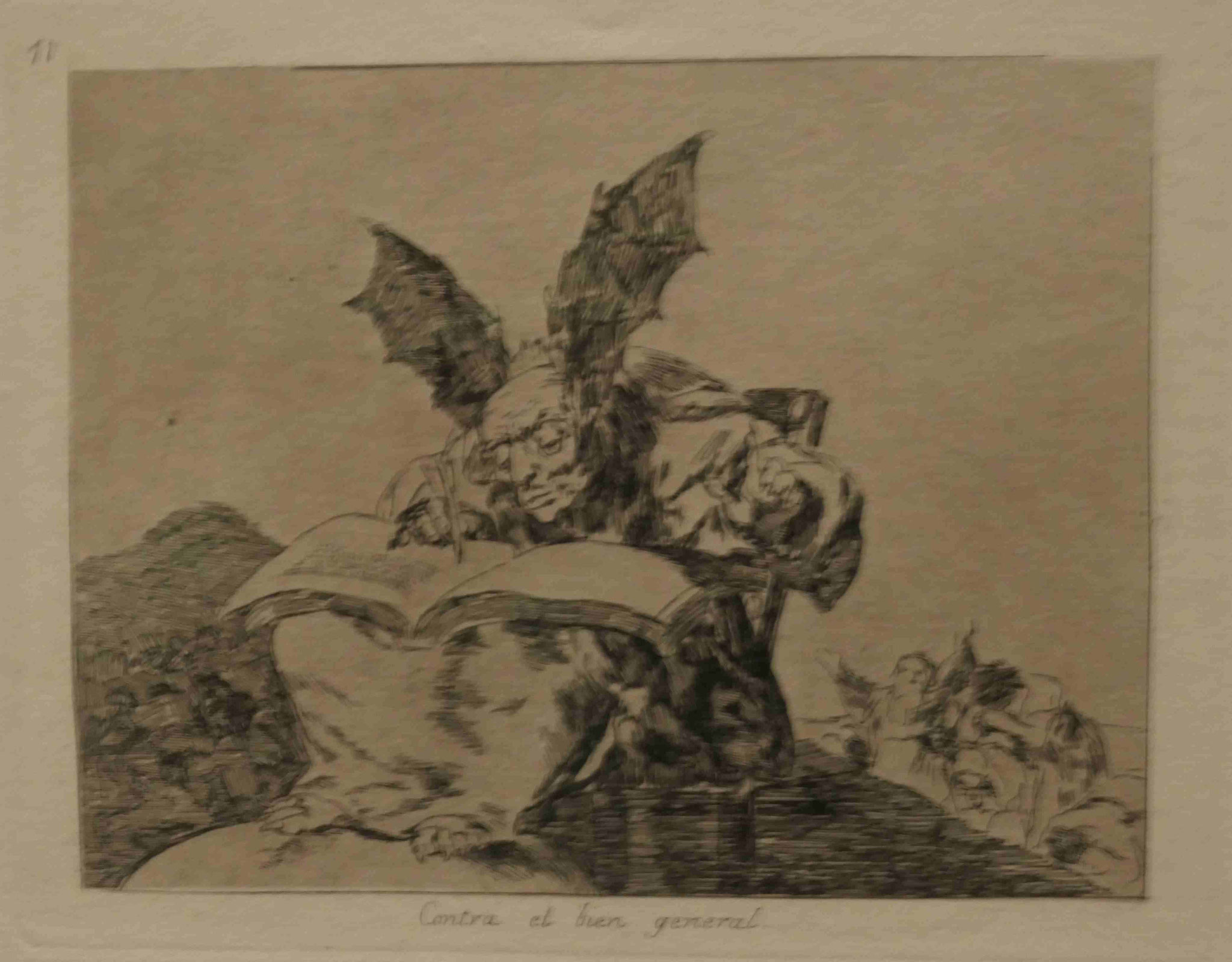 Francesco de Goya, Radierung mit Aquatinta, The Scharf Collection