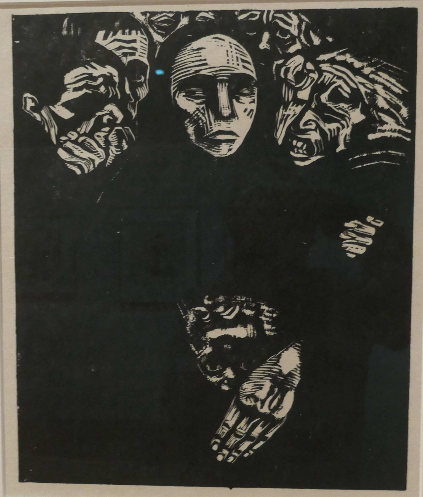 Käthe Kollwitz,  Das Volk, Holzschnitt, 1922, Käthe-Kollwitz-Museum, Berlin