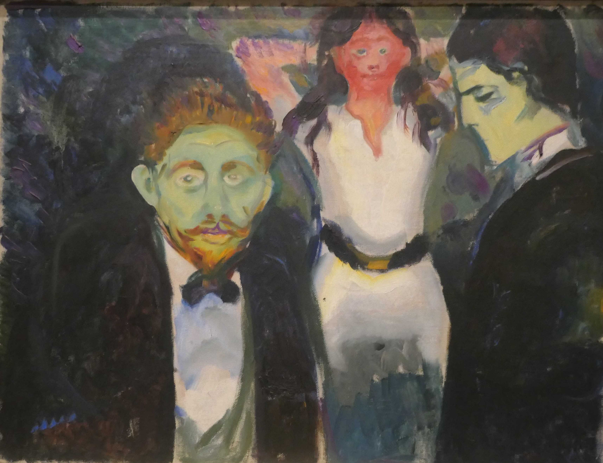 Edvard Munch, Eifersucht, 1907, Munch Museum, Oslo