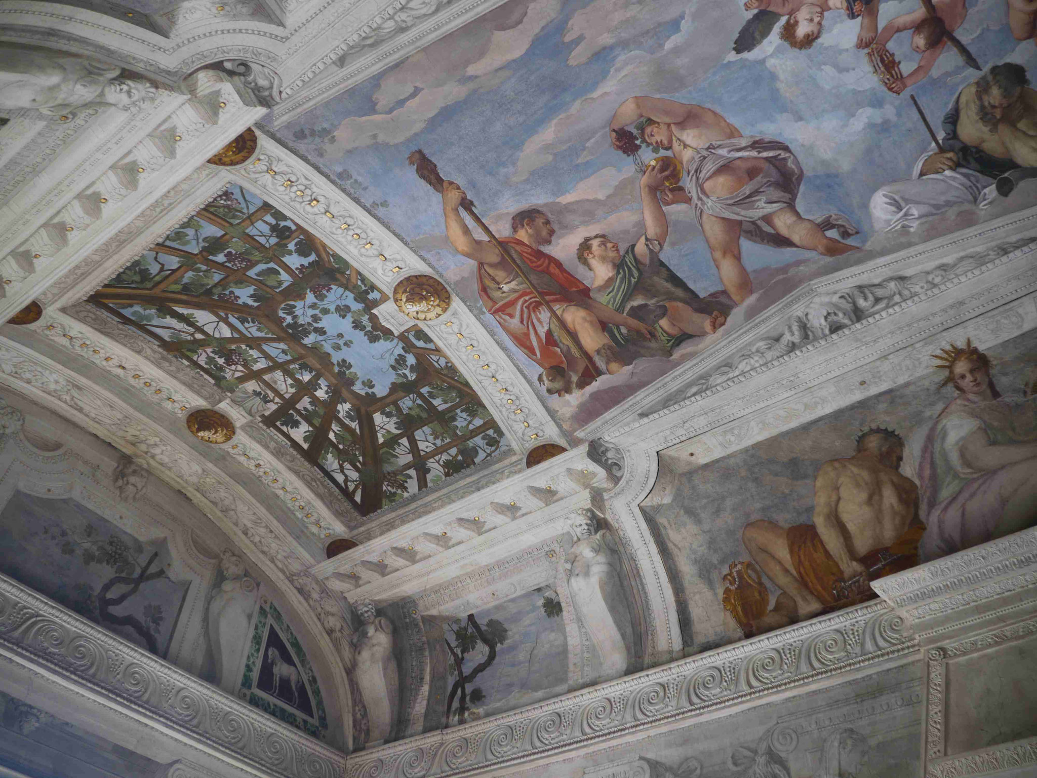 Paolo Veronese, Fresken in der Villa Barbaro, Maser, Venetien