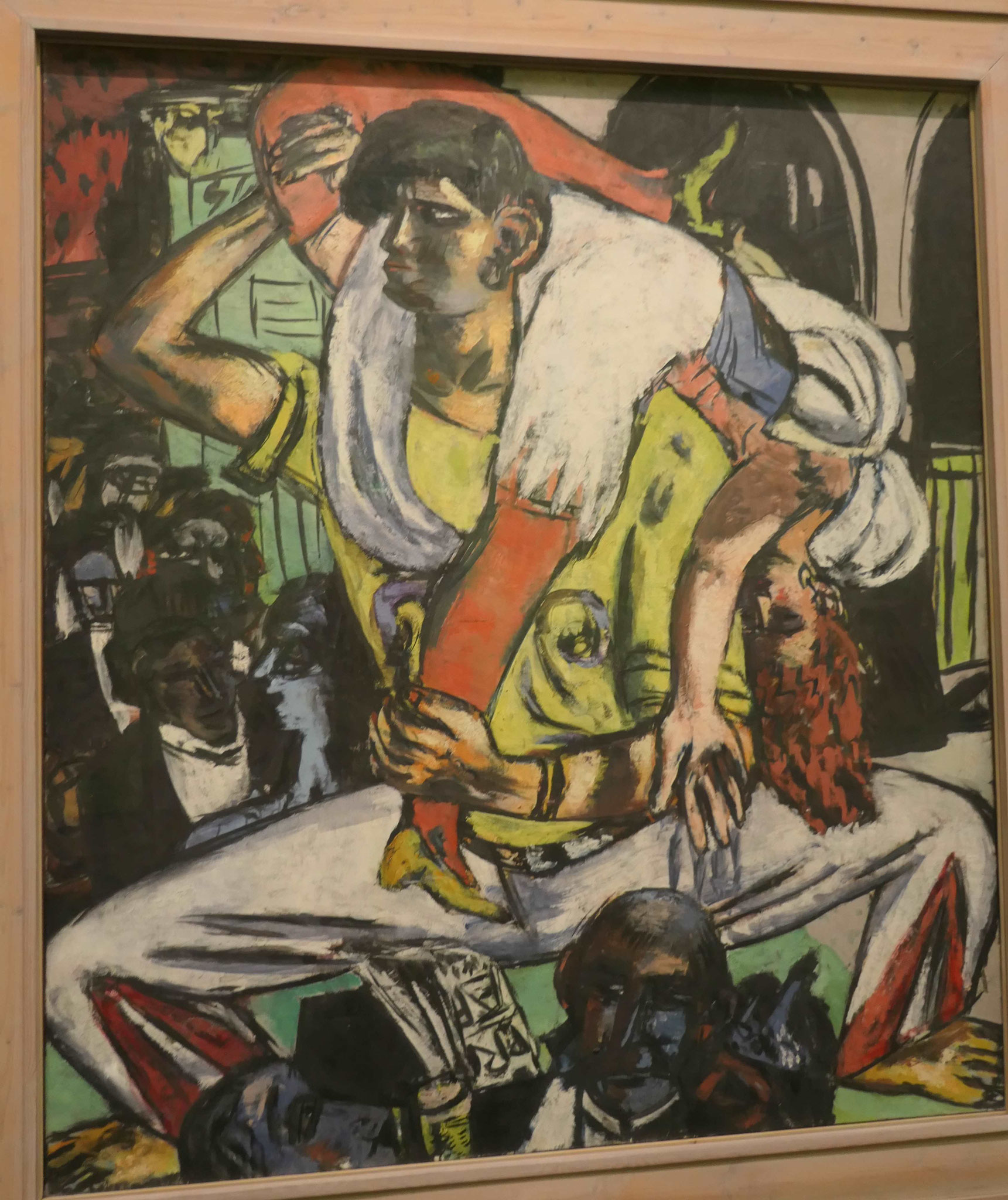 Max Beckmann, Apachentanz, Öl auf Leinwand, 1938, Kunsthalle Bremen