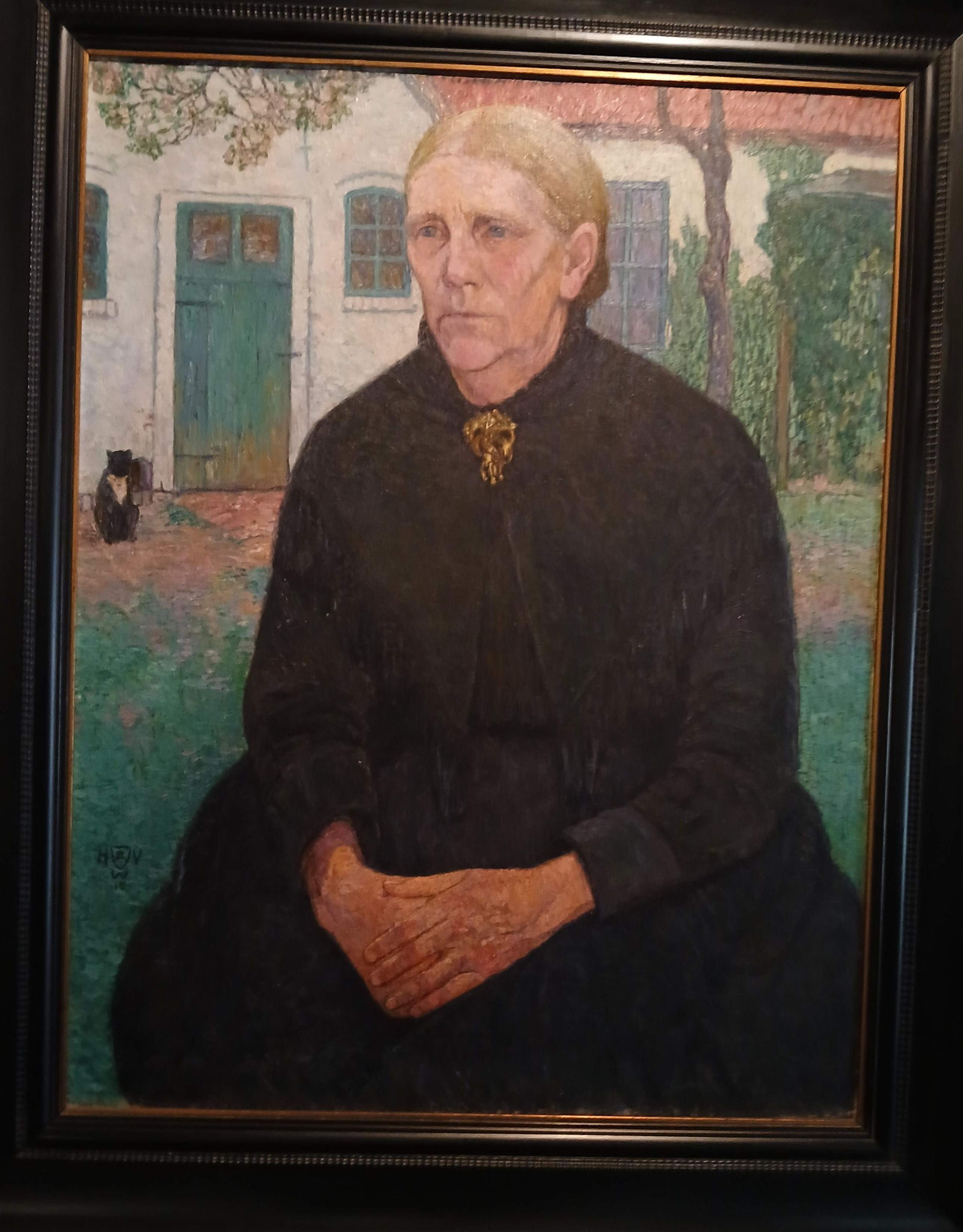 Heinrich Vogeler, Öl auf Leinwand, Sammlung im Barkenhoff, Worpswede