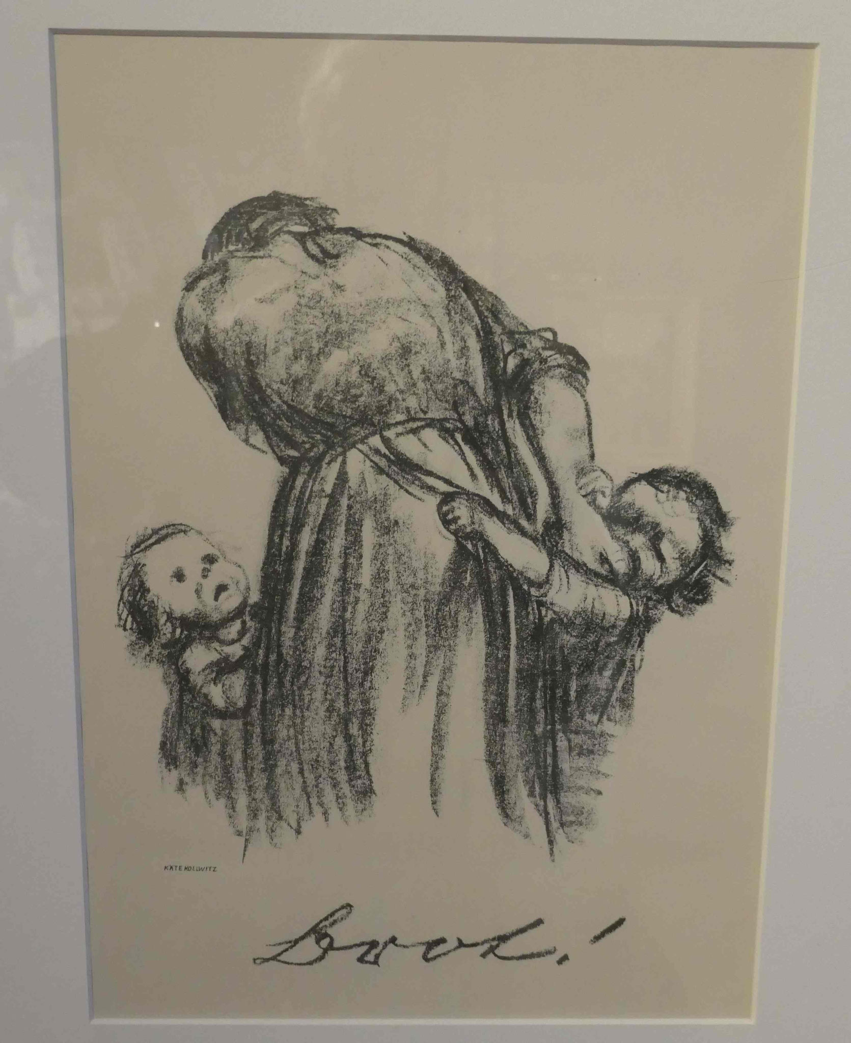Käthe Kollwitz, Brot!, 1924, Lithographie, Bröhan Museum, Berluin 