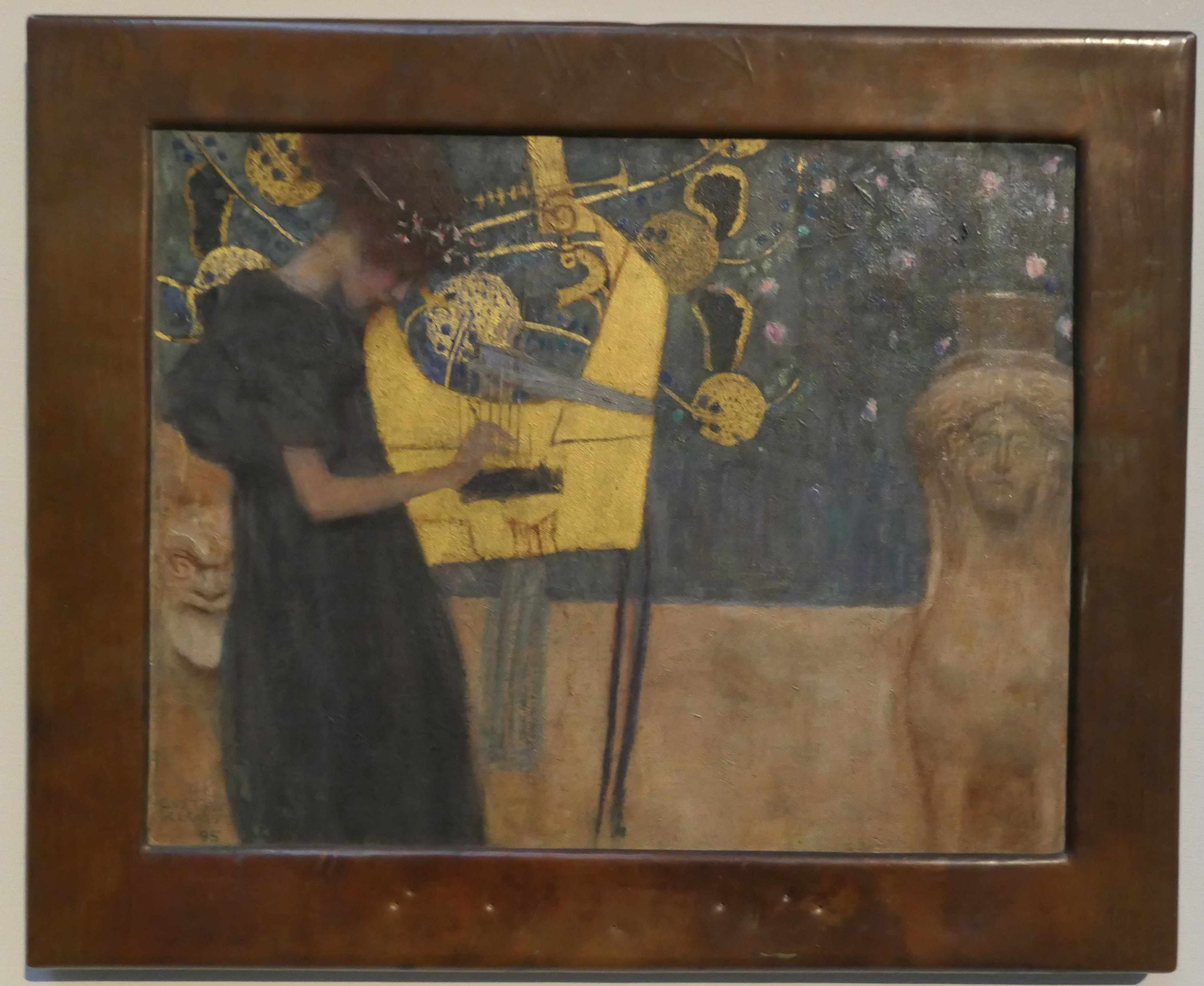 Gustav Klimt, Die Musuk, 1897, Pinakothek München