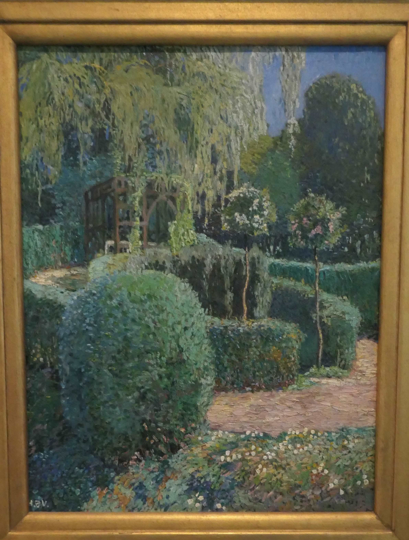 Heinrich Vogeler,Öl auf Leinwand, Sammlung im Barkenhoff, Worpswede