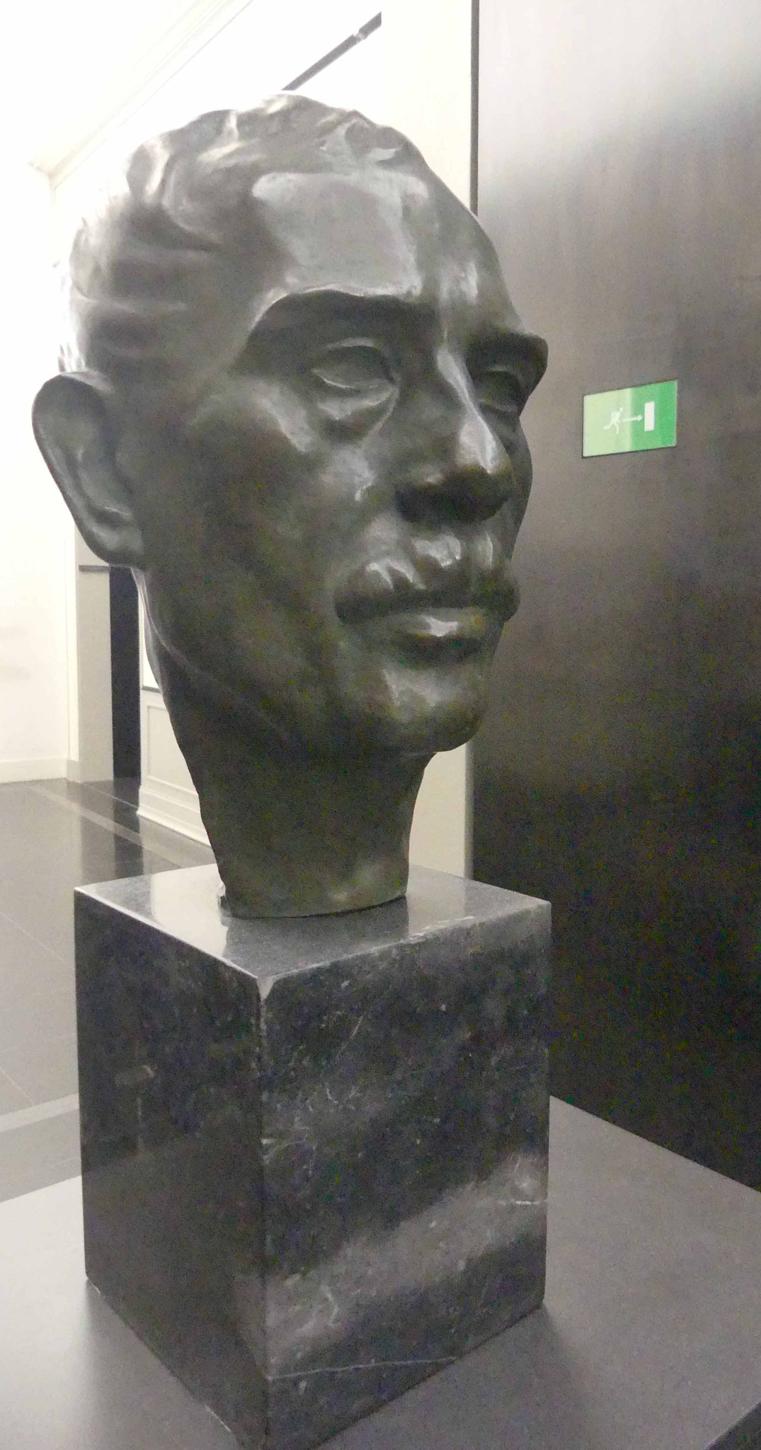 Georg Leschnitz, Lovis Corinth, 1917 (Guss von 1927),Nationalgalerie Berlin