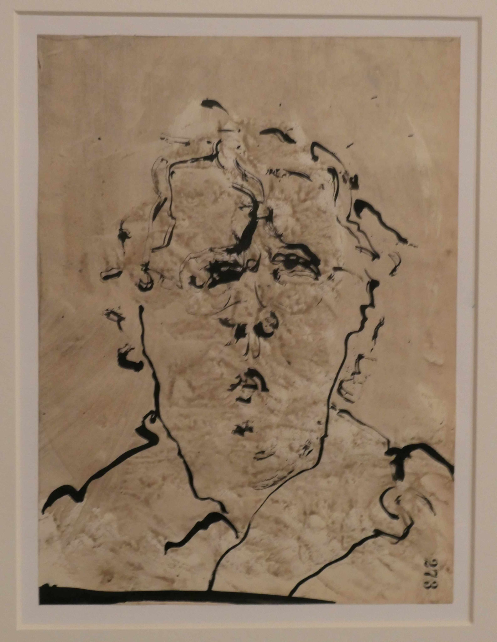 Horst Janssen, Sonderausstellung "Lebensklekse-Todeszeichen", Sammlung Scharf-Gerstenberg, Berlin