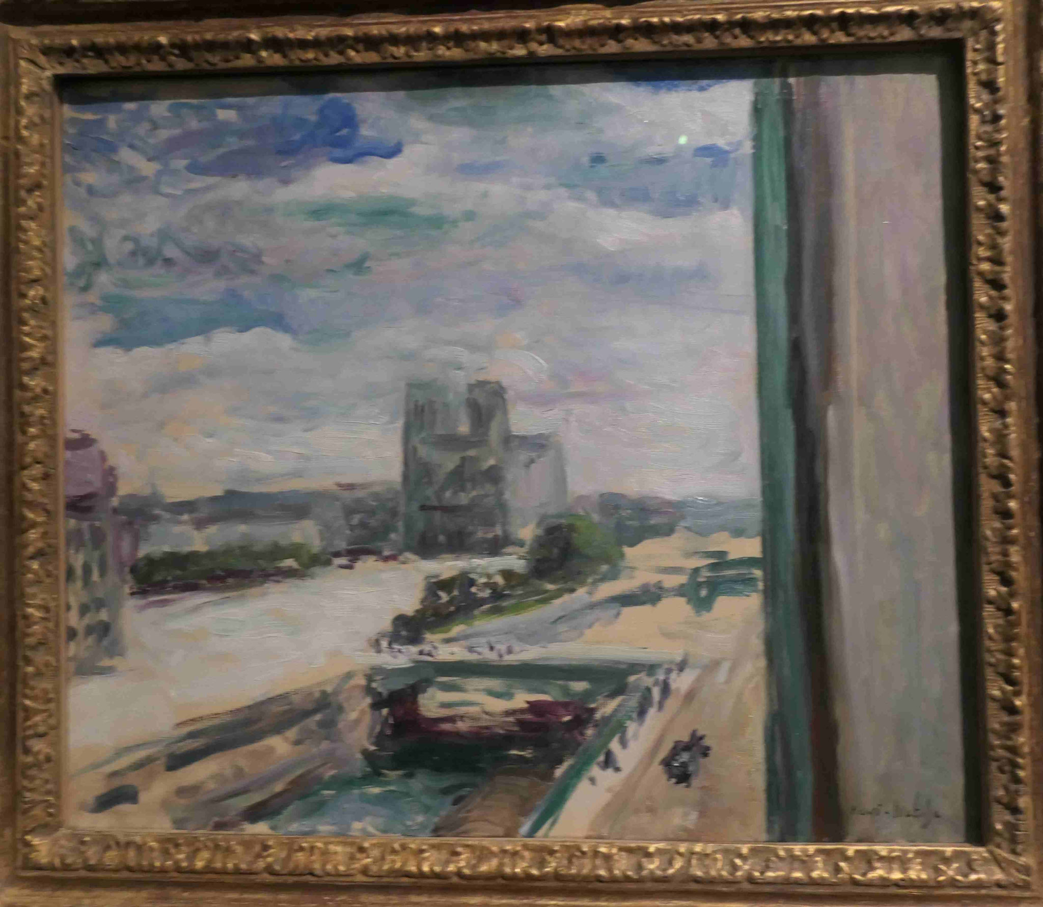 Henri Matisse, Quai Saint-Michel, Öl auf Leinwand, 1904 The Scharf Collection