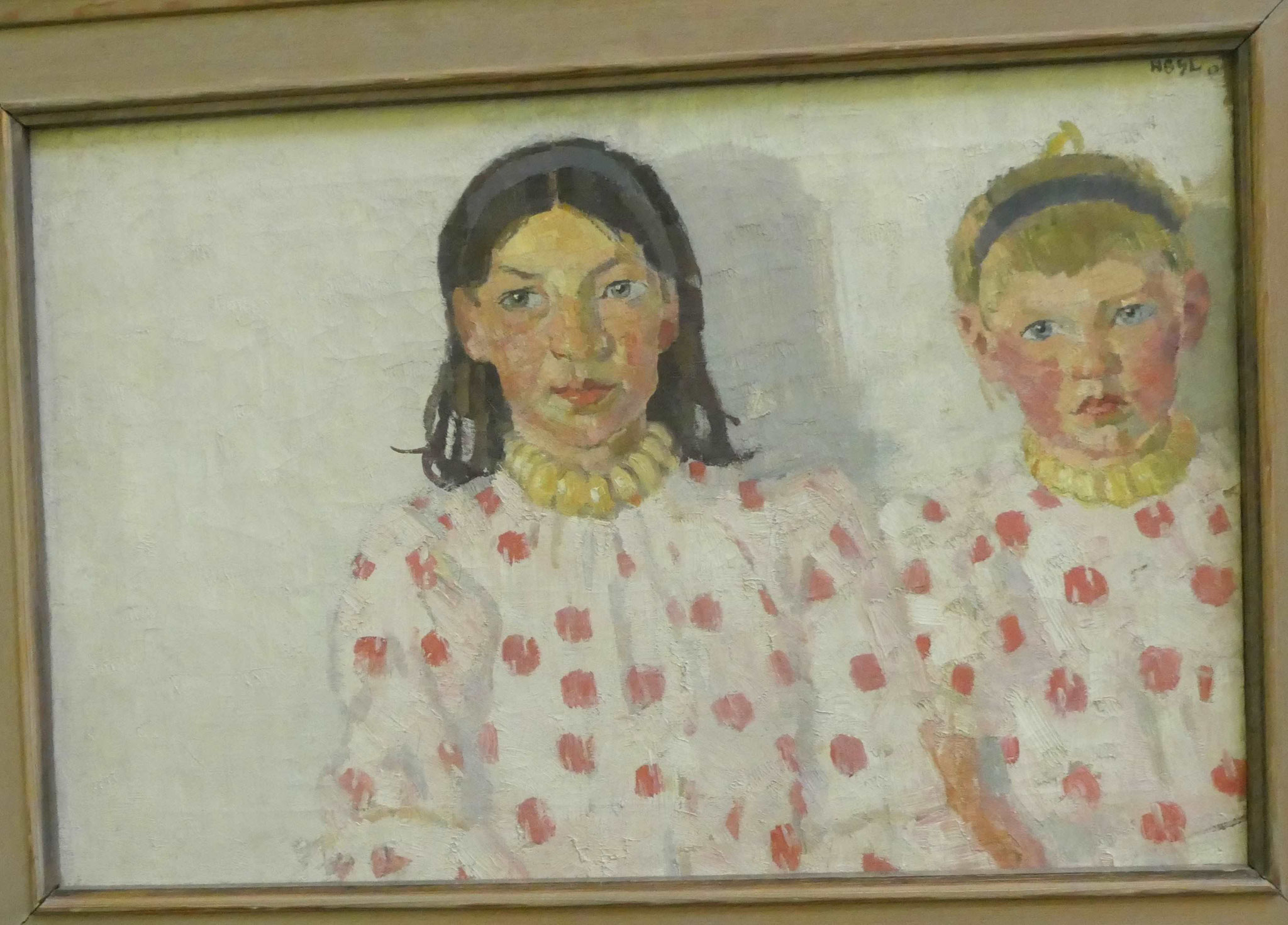 Max Beckmann, Kinder aus Jütland, Öl auf Leinwand, 1905, Kunstahlle Bremen