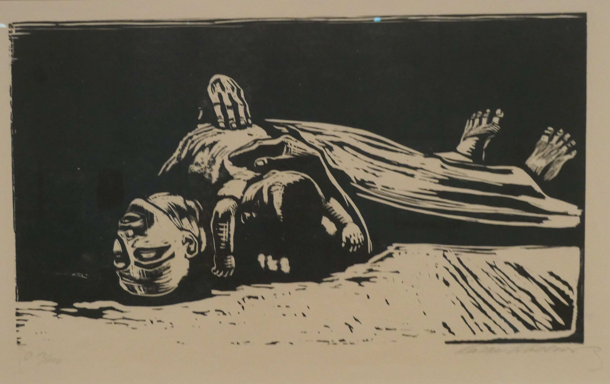 Käthe Kollwitz, Die Witwe II, Holzschnitt ,  1922, Käthe-Kollwitz-Museum, Berlin