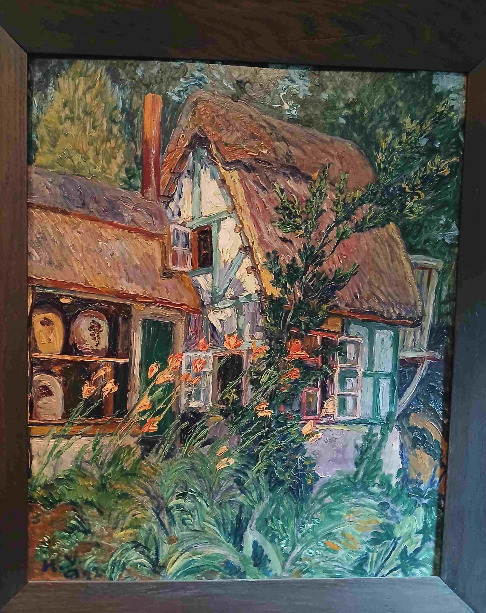 Heinrich Vogeler, Öl auf Leinwand, Sammlung im Barkenhoff, Worpswede