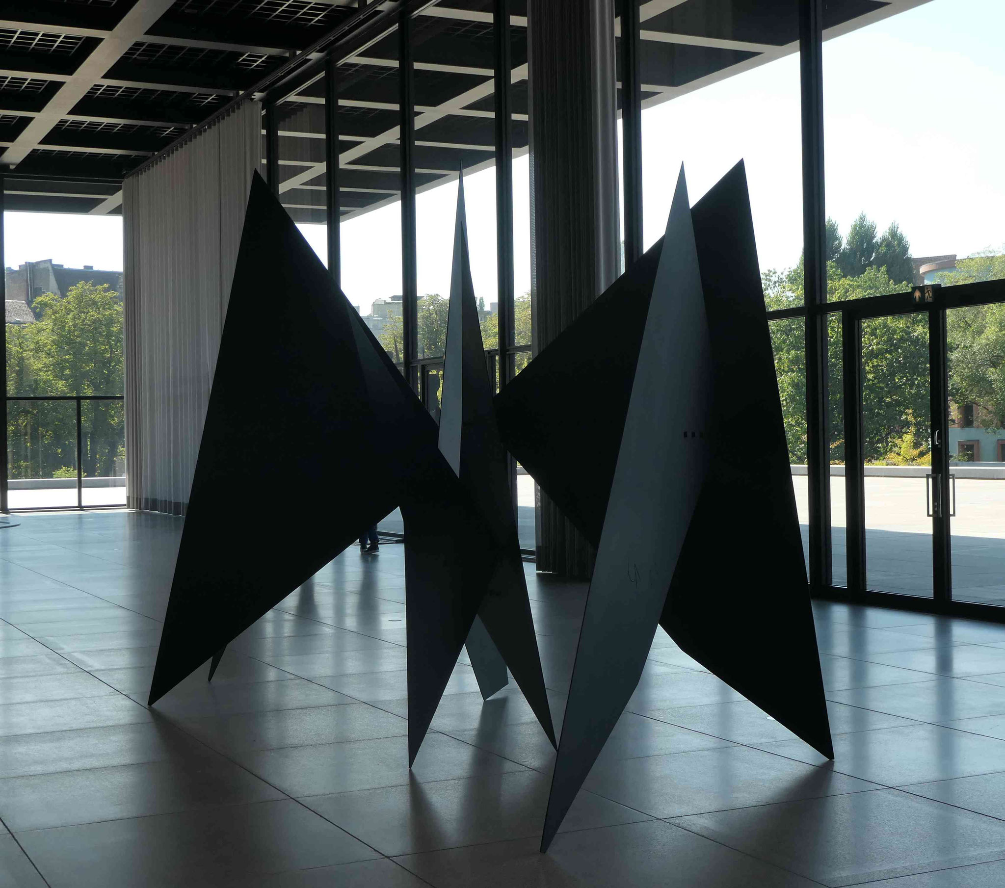 Alexander Calder, Ausstellung zur Wiedereröffnung der Neuen Nationalgalerie Berlin, September 2021