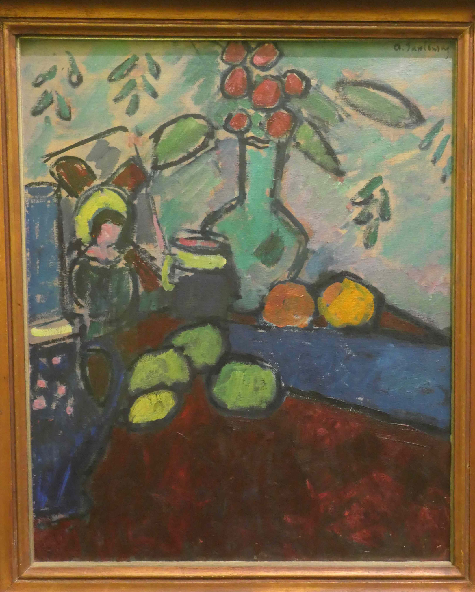 Max Beckmann, Stilleben mit Apfel und Birnen, Öl auf Leinwand, 1928, Kunsthalle Bremen