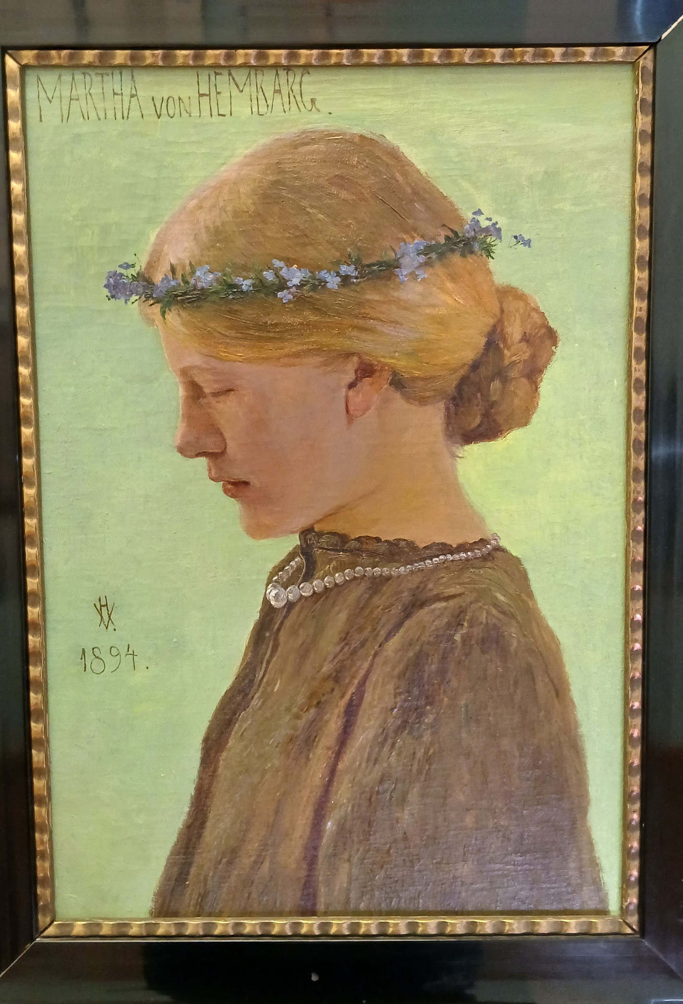 Heinrich Vogeler,Öl auf Leinwand, Sammlung im Barkenhoff, Worpswede