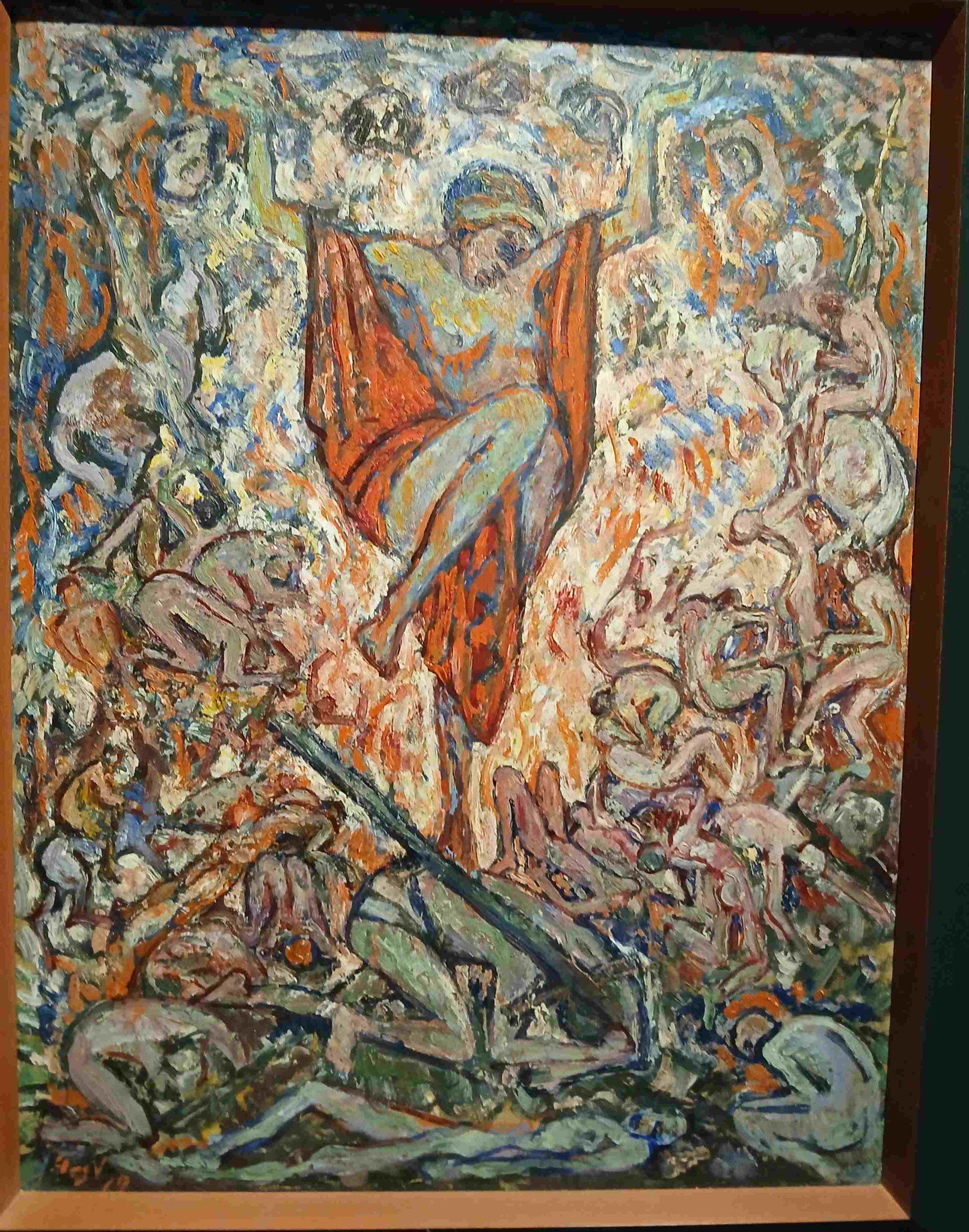 Heinrich Vogeler, Öl auf Leinwand, Sammlung im Barkenhoff, Worpswede