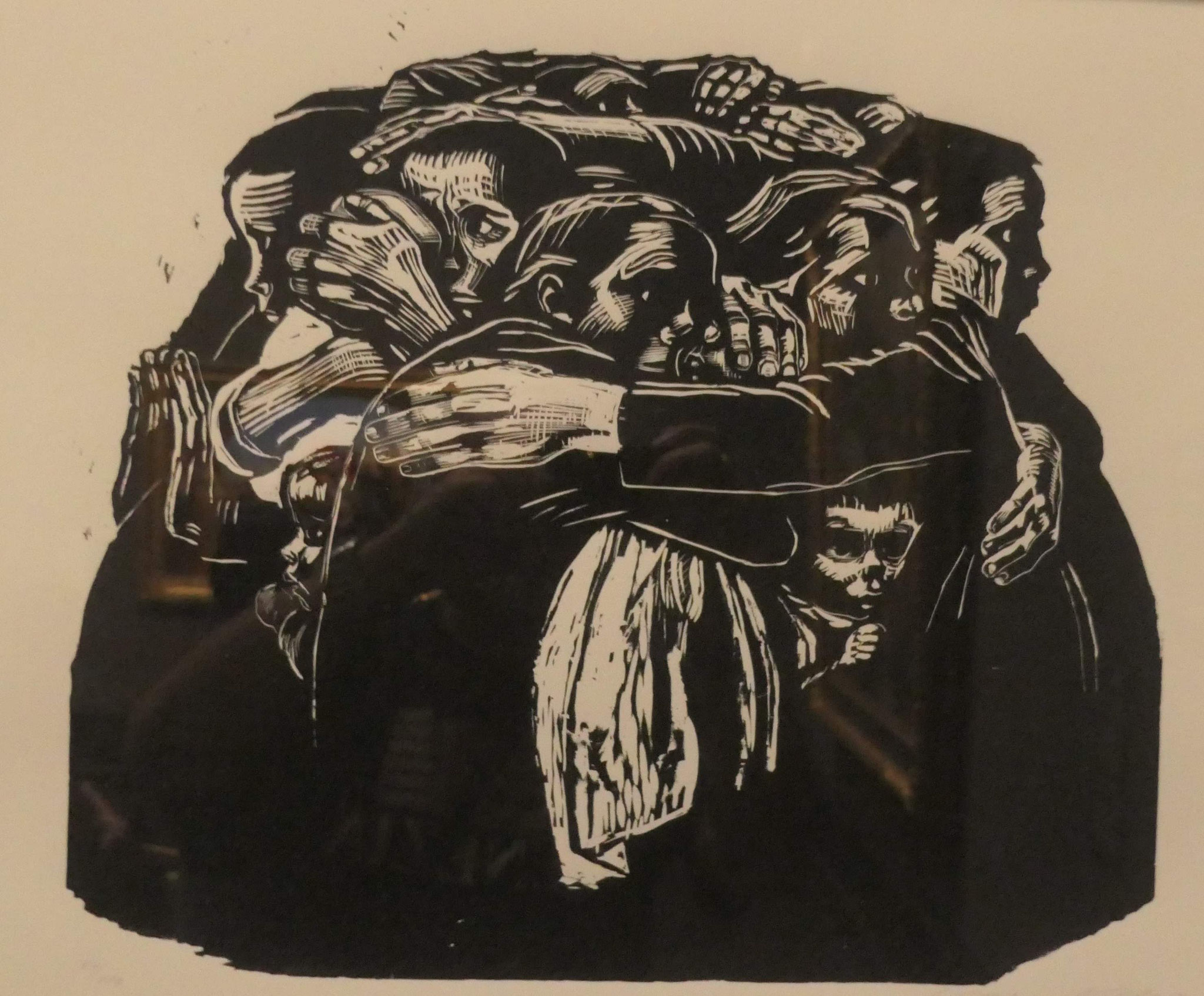 Käthe Kollwitz, Holzschnitt der Folge Krieg, 1921/22, Kunsthalle Bremen