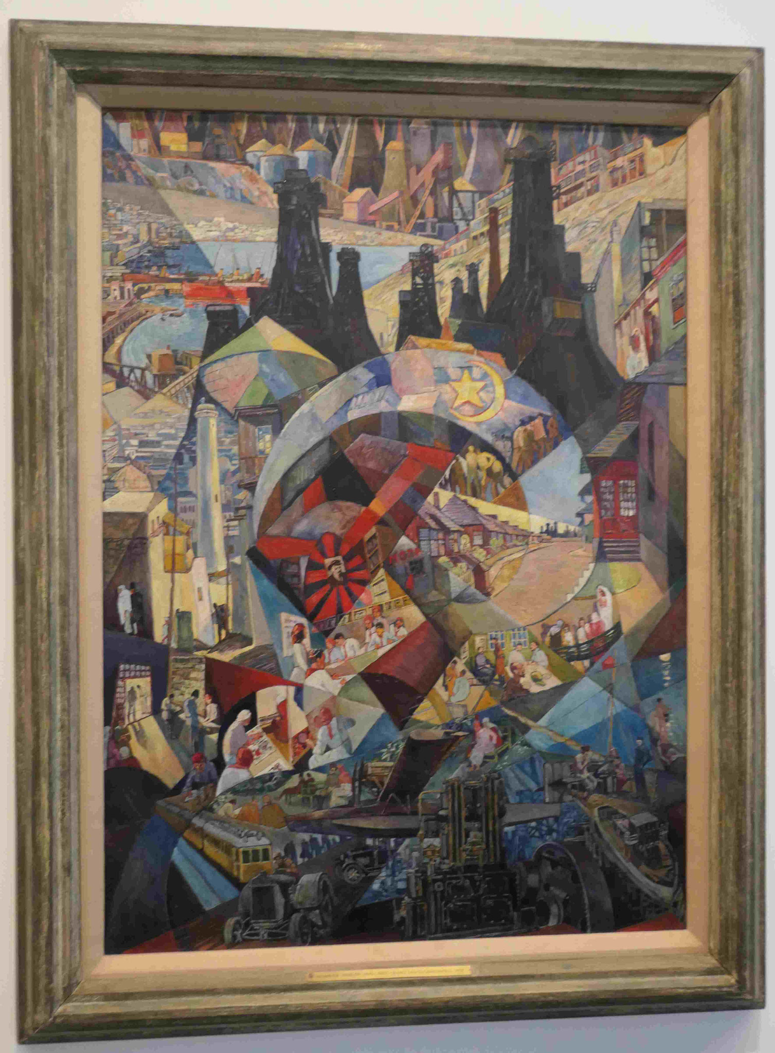 Heinrich Vogeler, Baku, 1927, Nationalgalerie Berlin